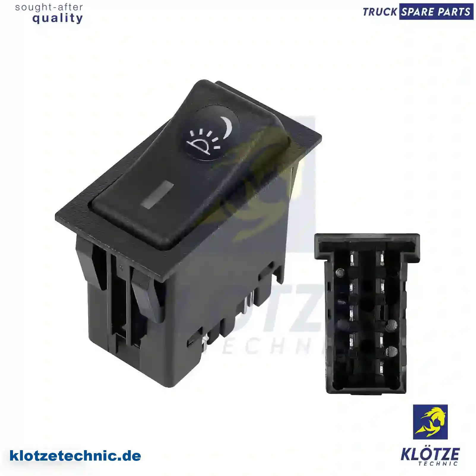 Rocker switch, 81255056327 || Klötze Technic