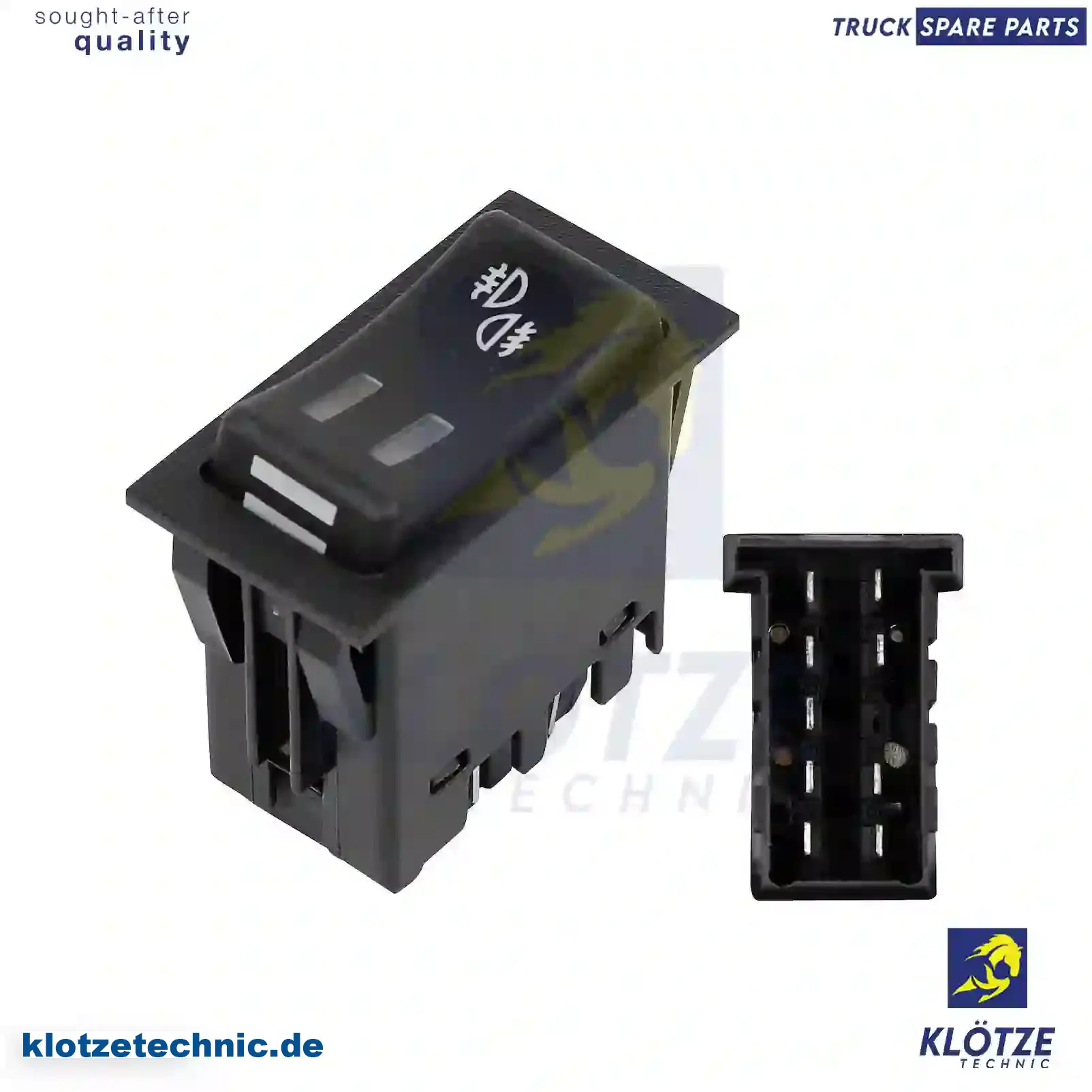 Rocker switch, 81255056607 || Klötze Technic