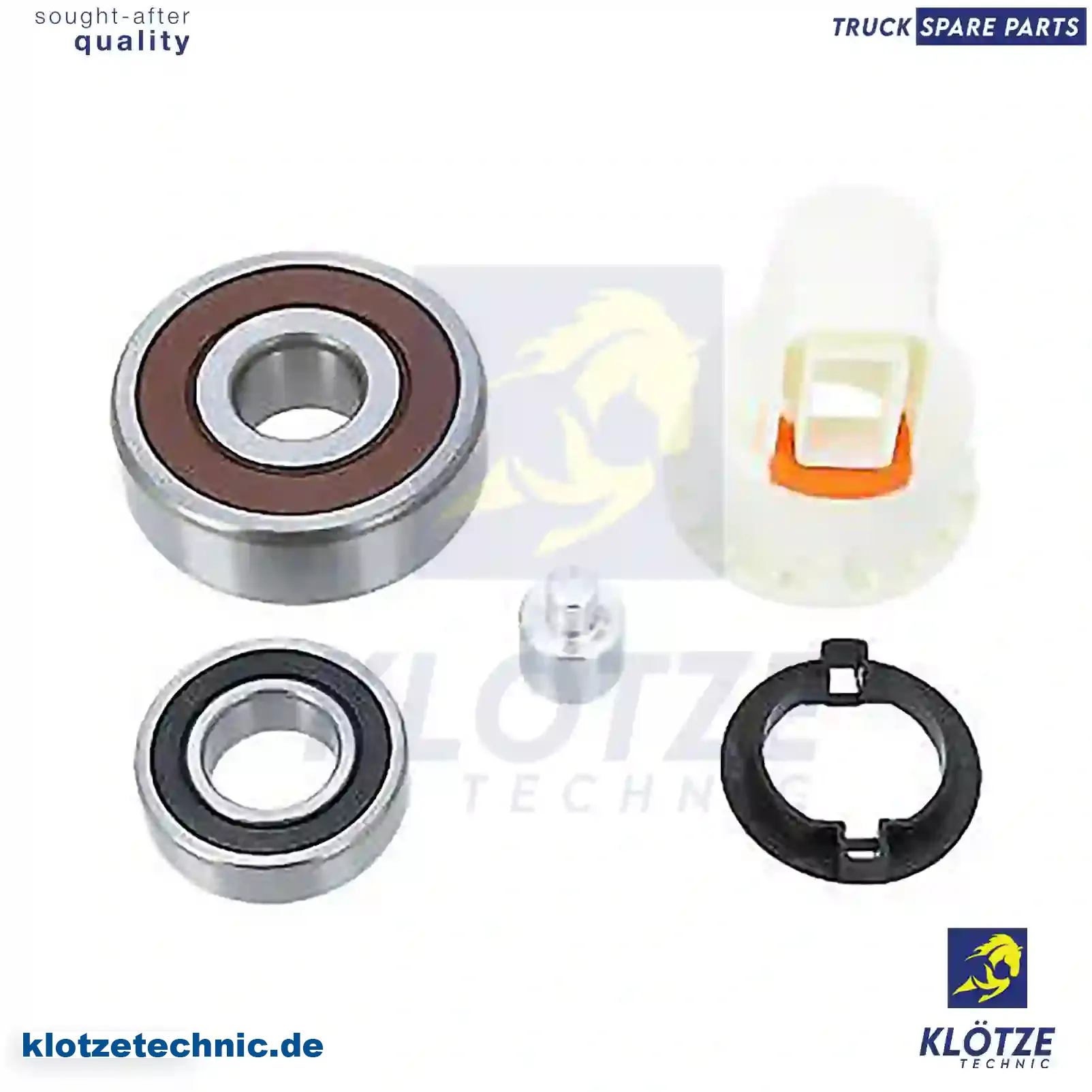 Ball bearing kit, 0009804715, 0009804915, 0009805315, 0009807215 || Klötze Technic