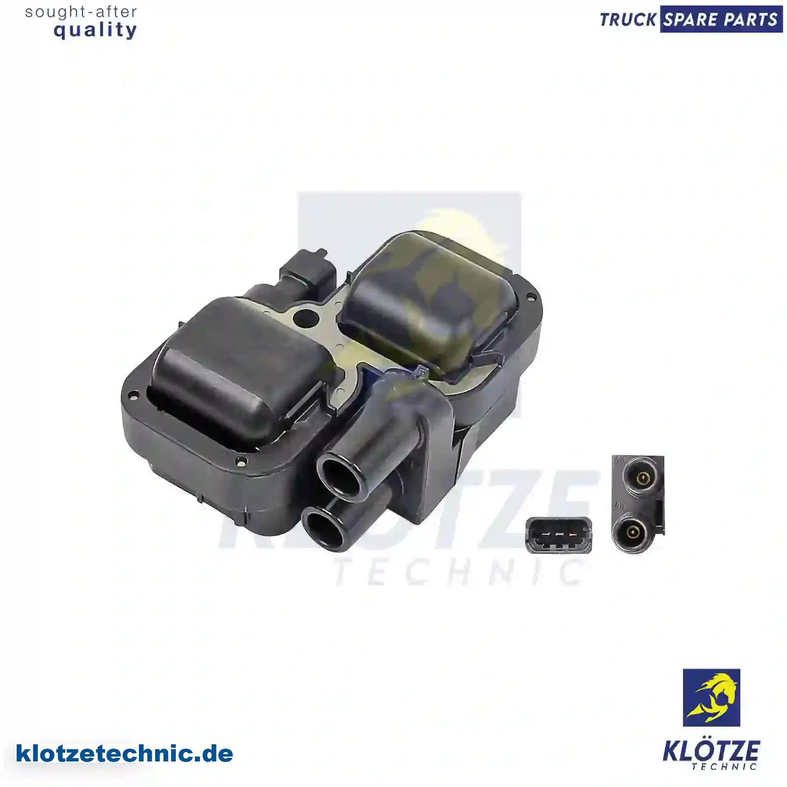 Ignition coil, 138709, 51259190016, 0001587803, 0001587303 || Klötze Technic