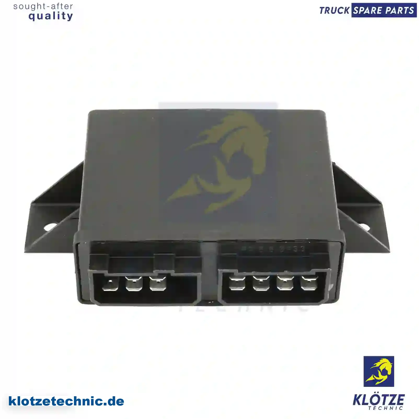 Turn signal relay, 1334196, 289929, 334470, 365559, ZG21258-0008 || Klötze Technic