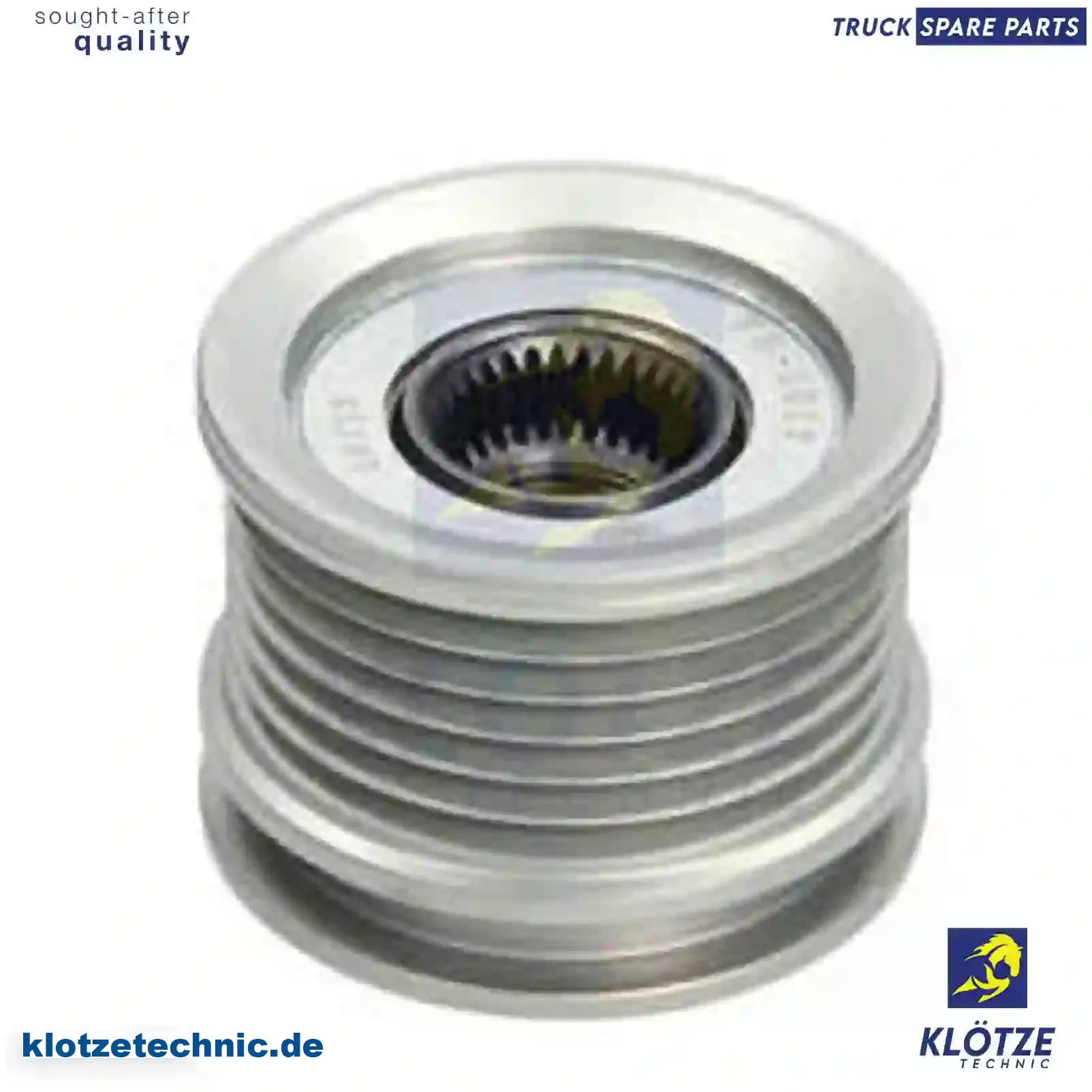 Pulley, alternator, 335291, 3529, 6111500160, 6111500215, 6111550215, 6111550615 || Klötze Technic