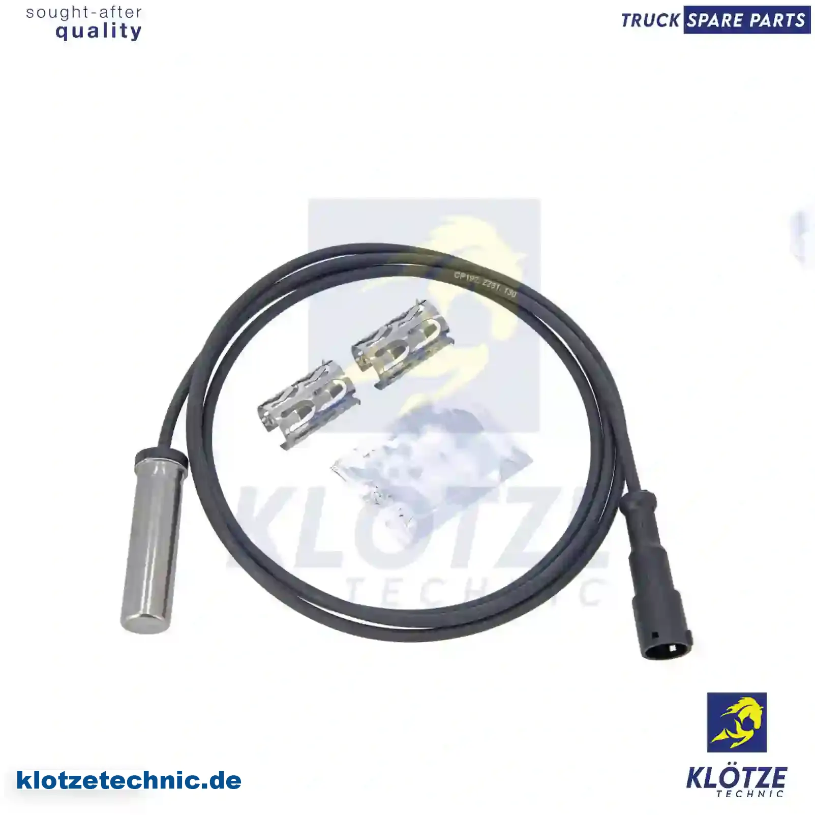 ABS sensor, 1147653, 500341768, N1011013998, N1014015095, ZG50884-0008 || Klötze Technic