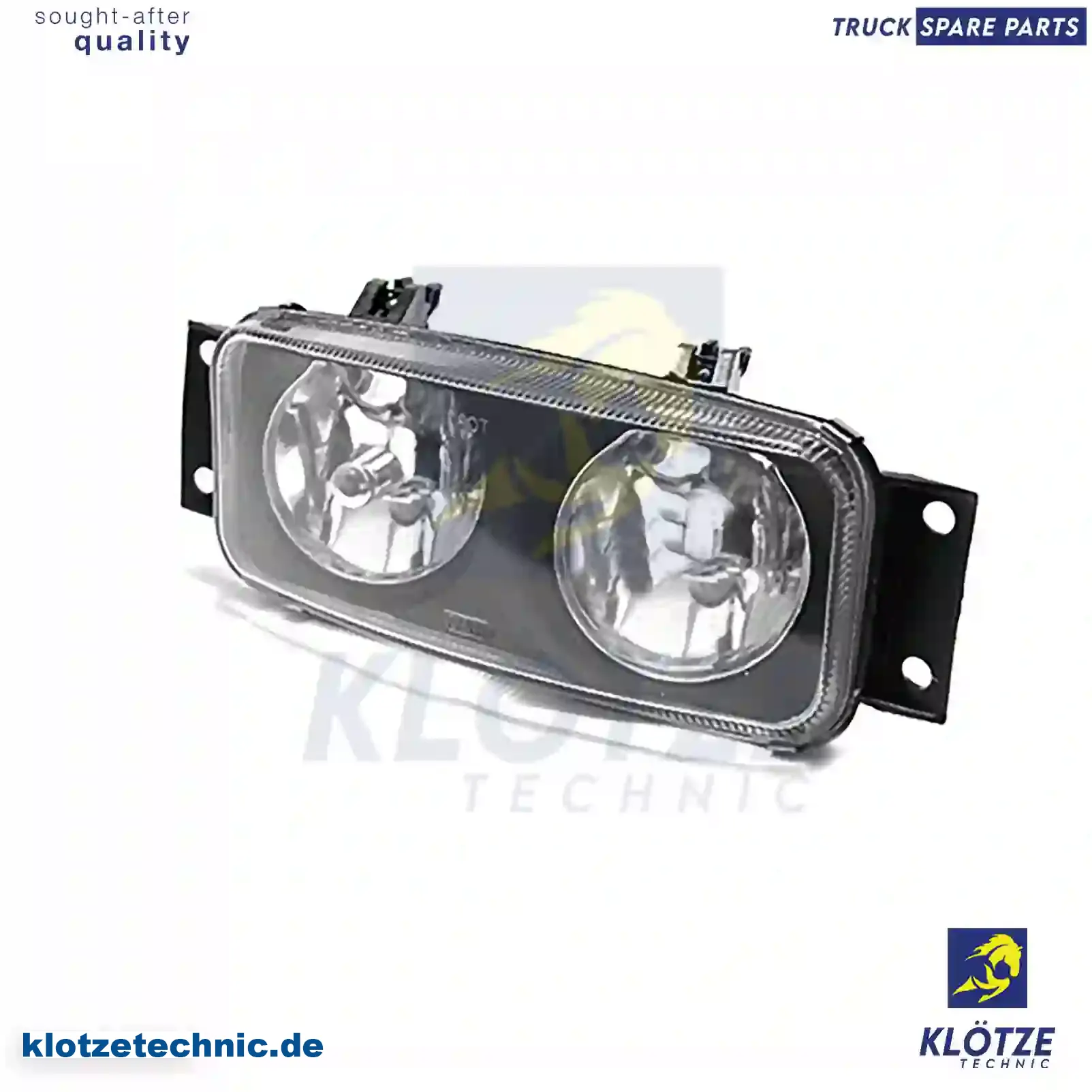 Auxiliary lamp, right, without bulb, 1358832, 1400208, 1422992, 1529071, 529071, ZG20264-0008 || Klötze Technic