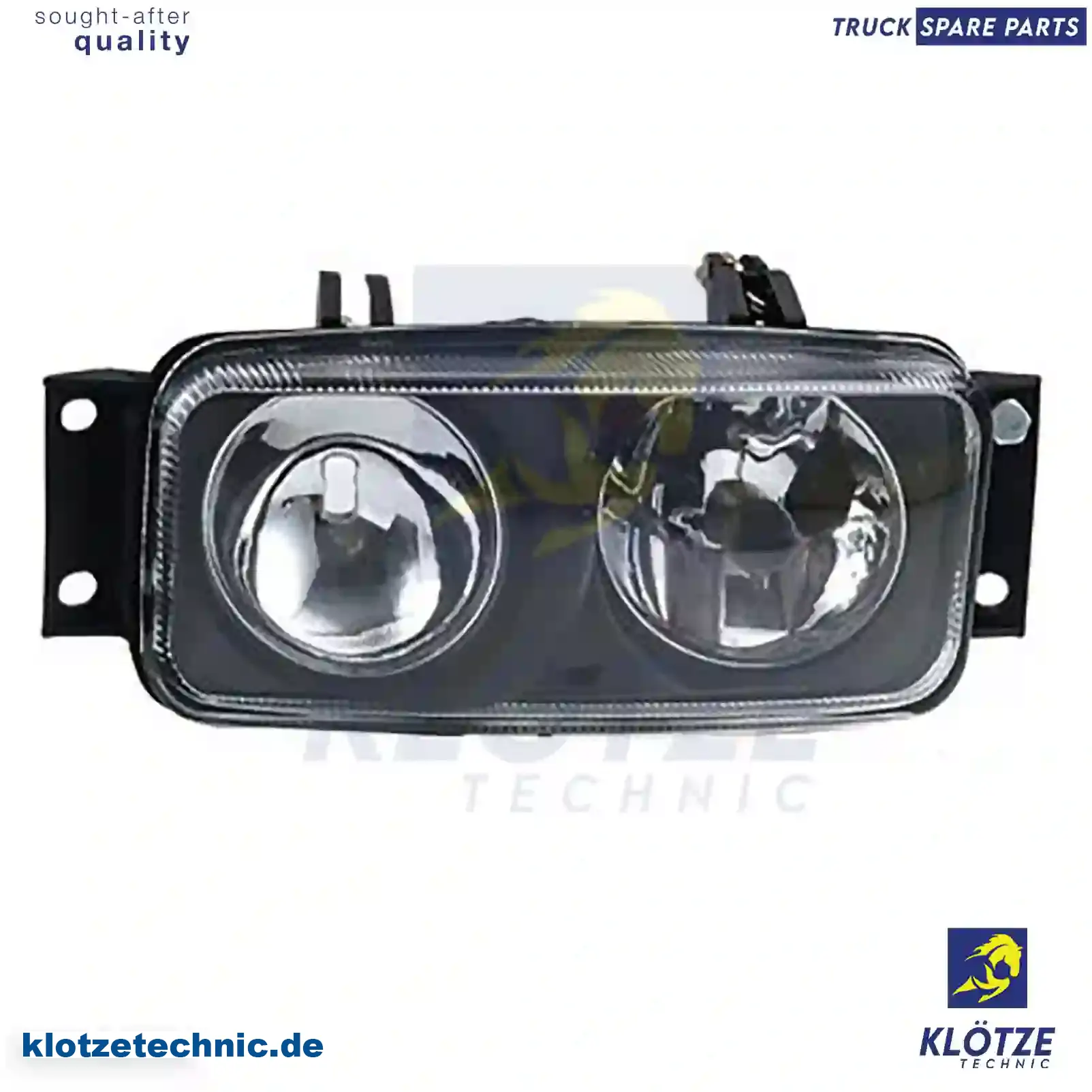 Auxiliary lamp, left, without bulb, 1358831, 1400207, 1422991, 1529070, 529070, ZG20255-0008 || Klötze Technic