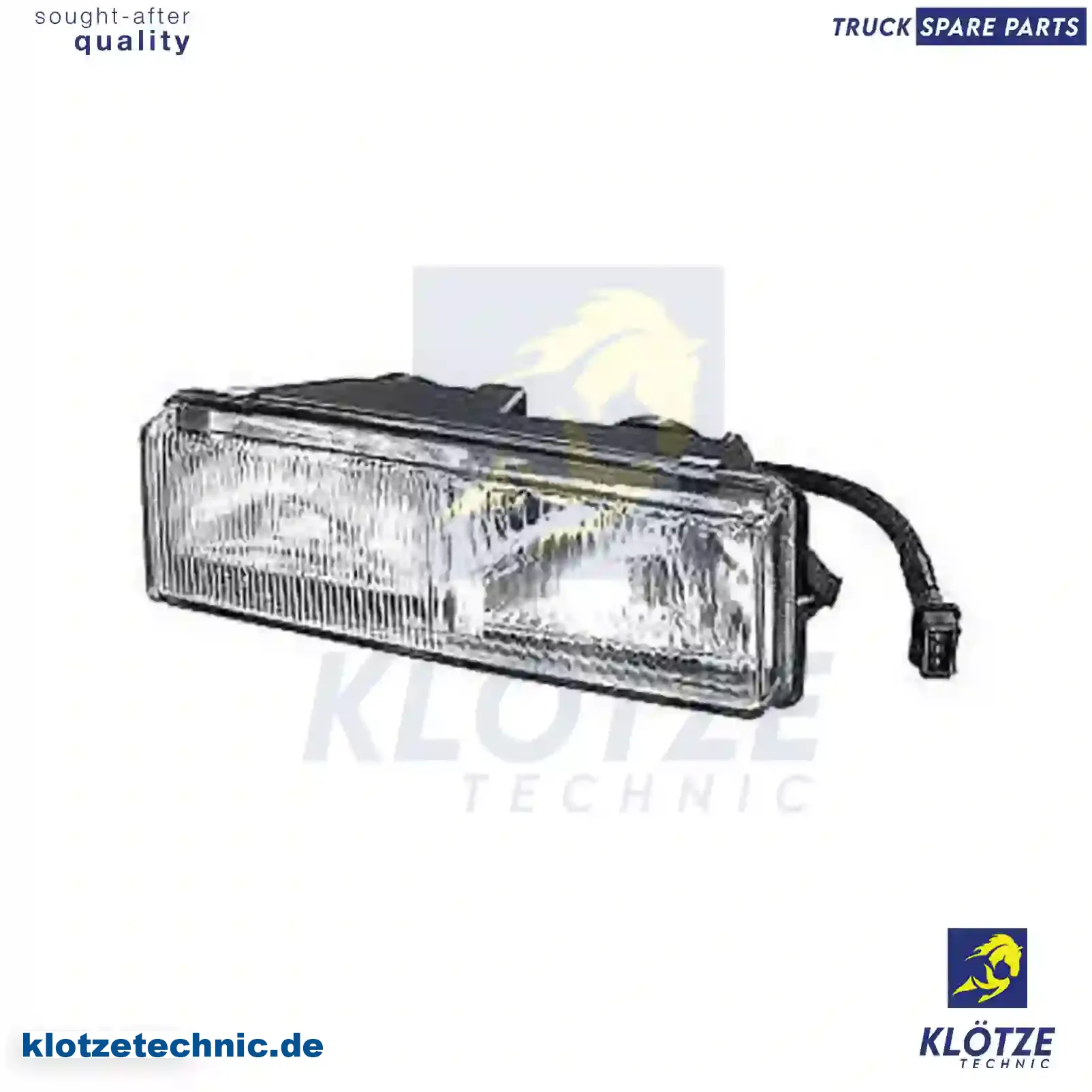 Auxiliary lamp, right, 1328861, ZG20260-0008 || Klötze Technic