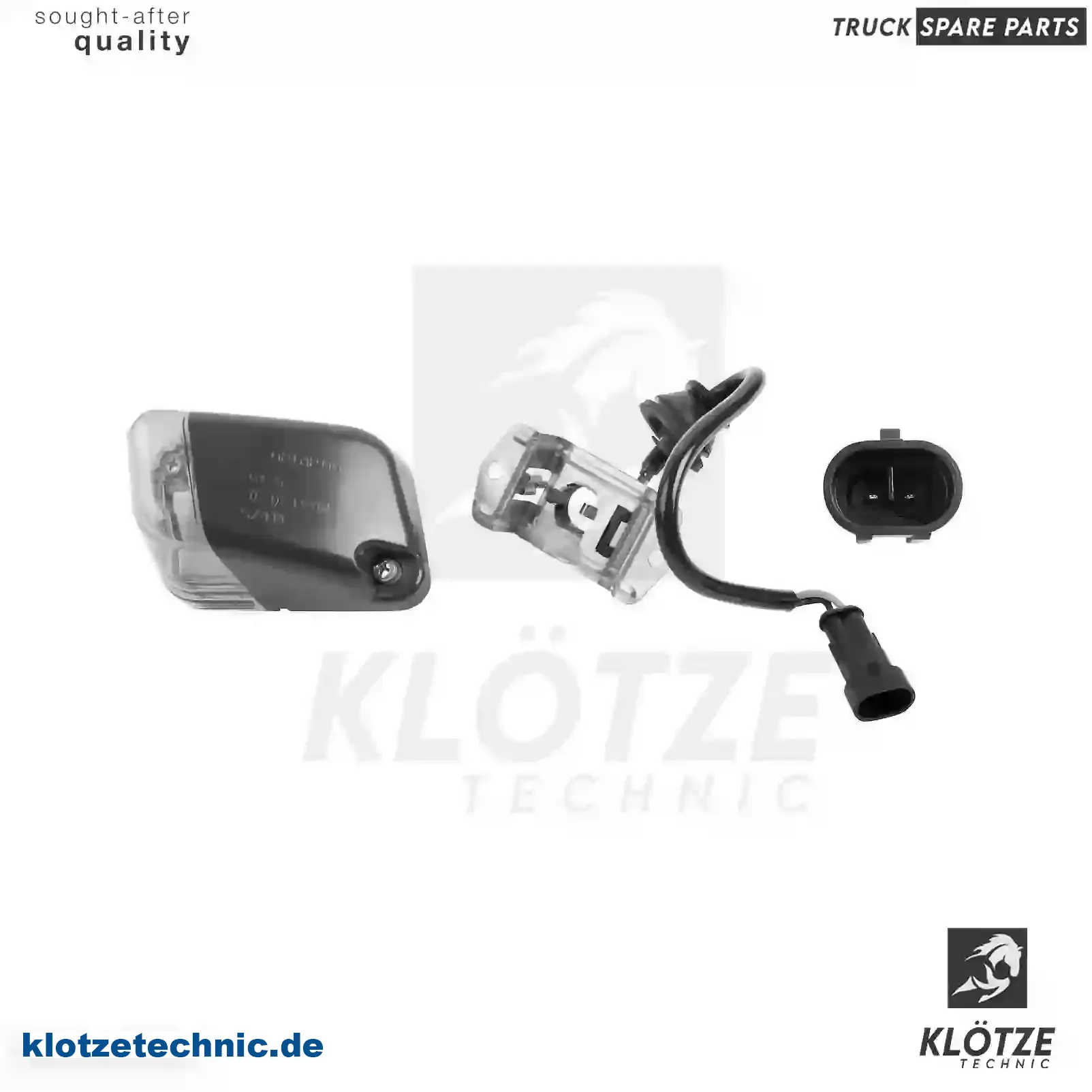 Side marking lamp, right, 500368110, 500368112, ZG20883-0008 || Klötze Technic