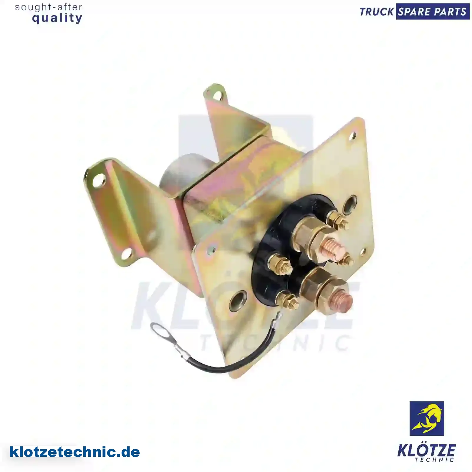 Starter relay, 3193059, 70305651, 9518350, ZG20953-0008 || Klötze Technic