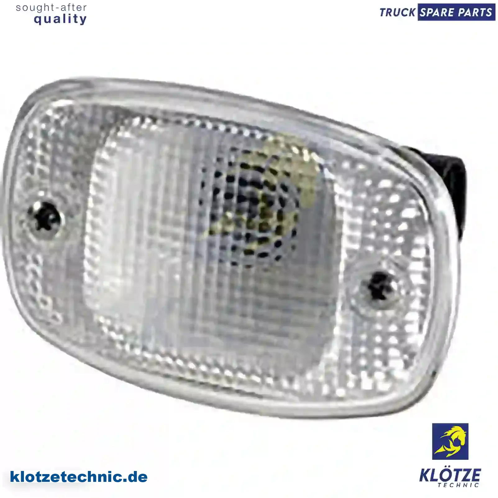 Side marking lamp, right, 504055623 || Klötze Technic