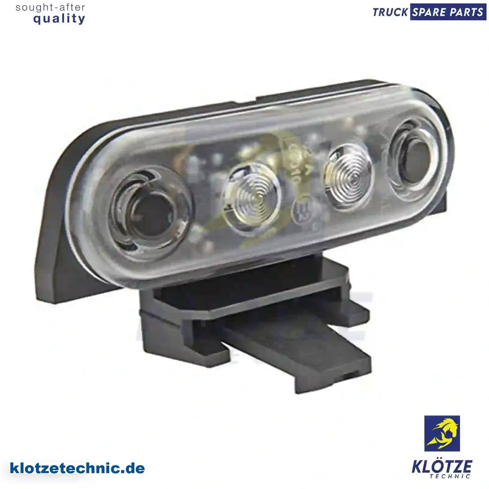 Position lamp, white, 82116545, 84208821, ZG20703-0008 || Klötze Technic