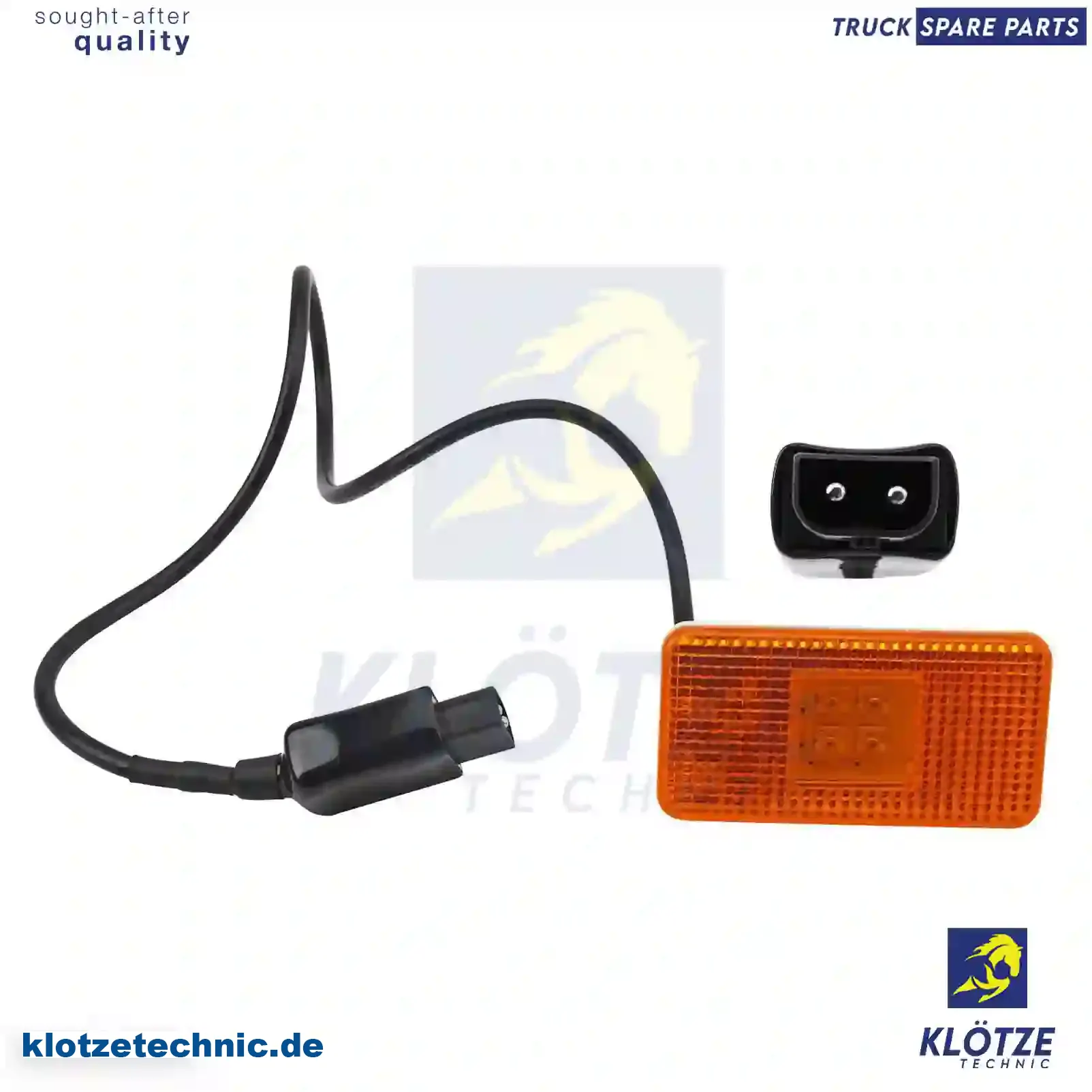 Side marking lamp, 20425468, 3175020, 3175021, 8144204, 8144205, ZG20851-0008 || Klötze Technic