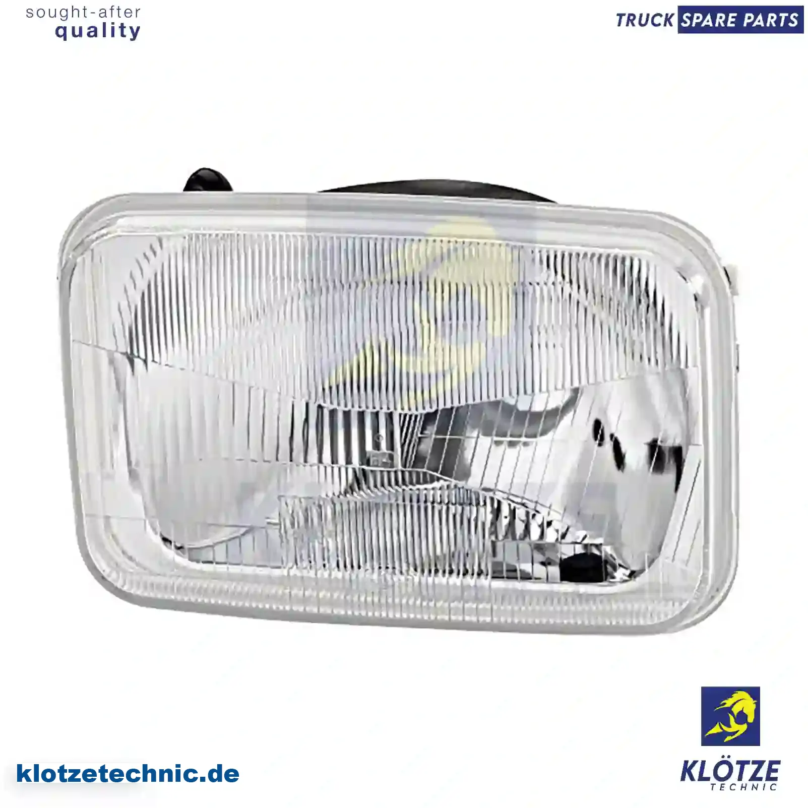 Headlamp, without bulb, 1525773, 3981594, 8144286, ZG20519-0008, || Klötze Technic