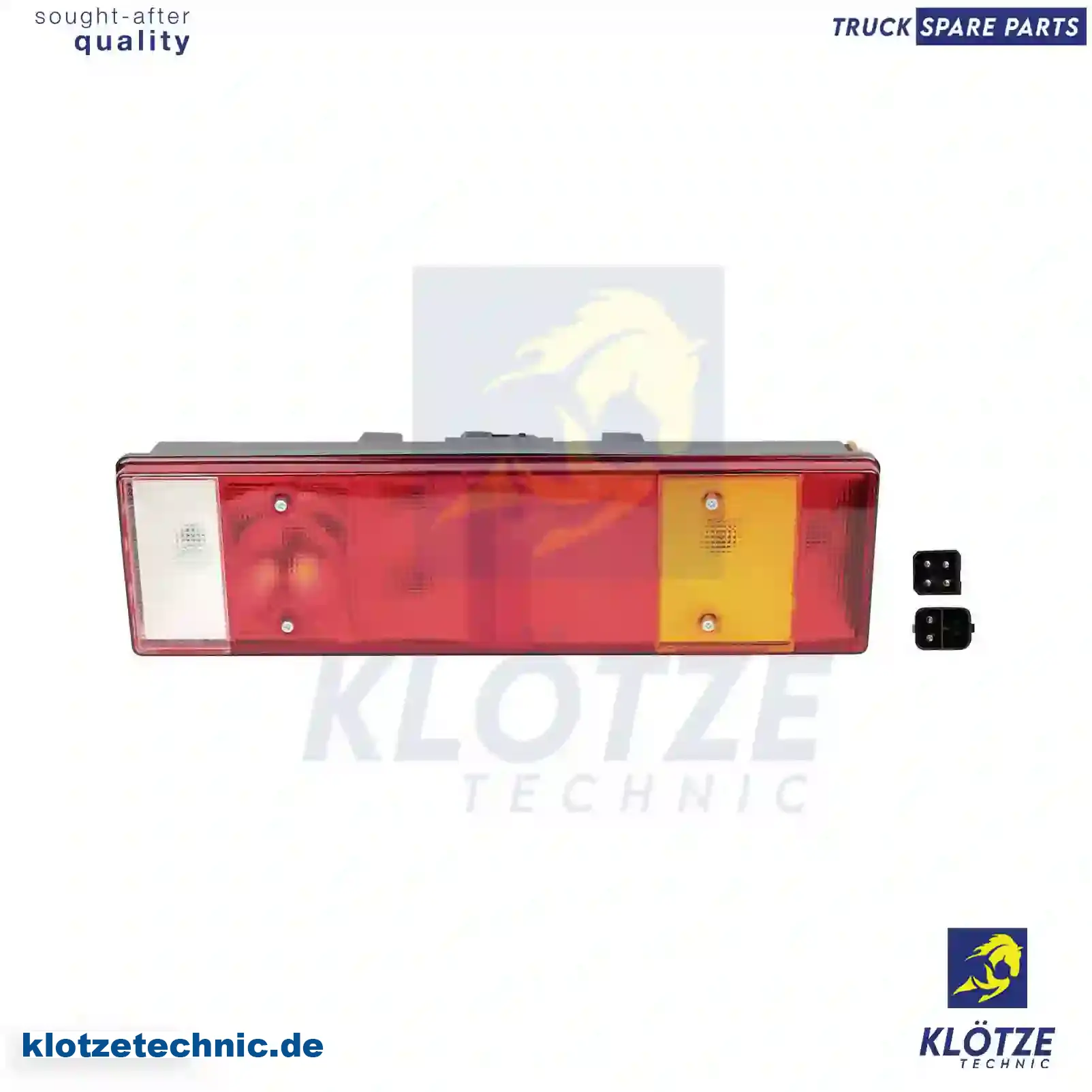 Tail lamp, right, 8142123, 8142127, 8191744, 8191748, ZG21038-0008, || Klötze Technic