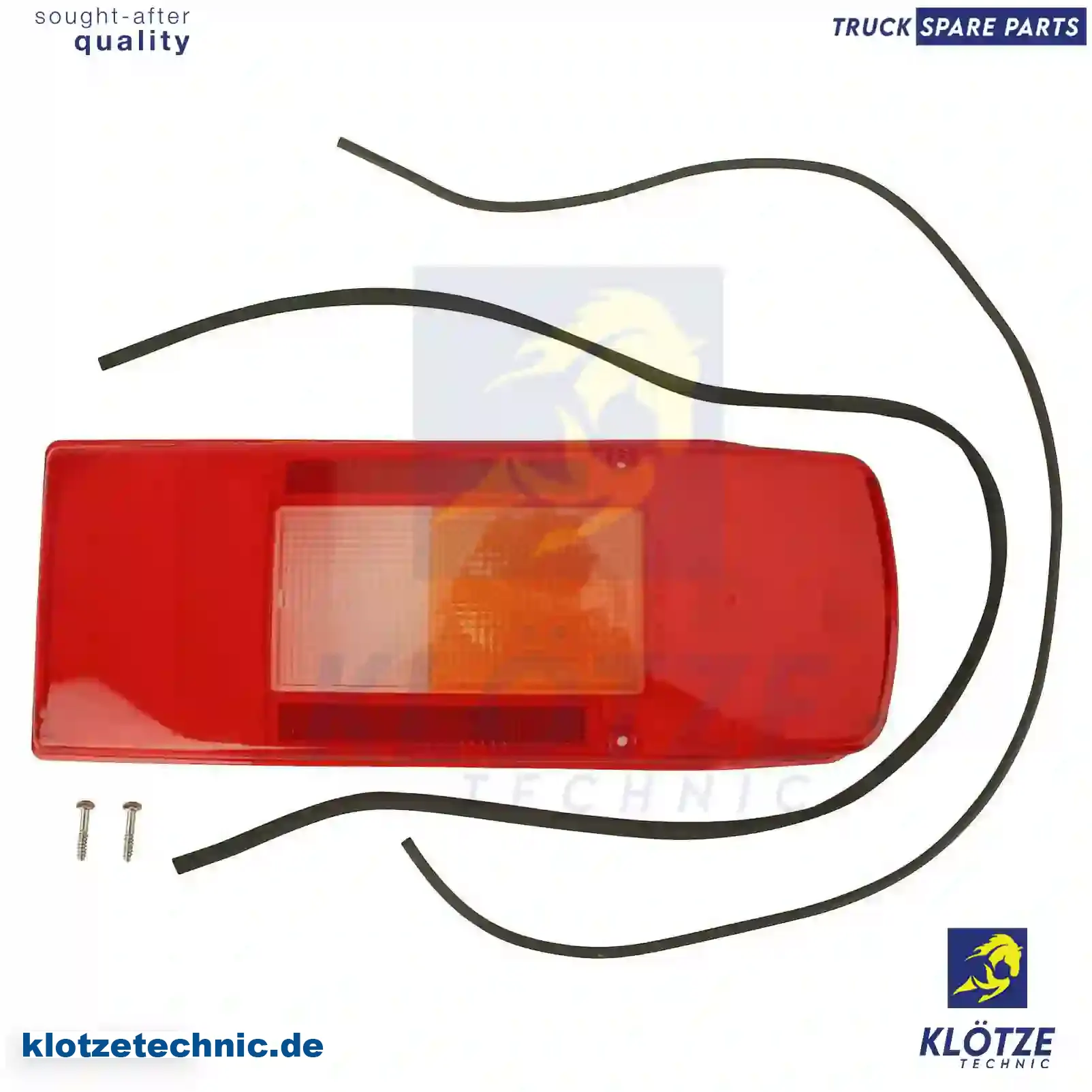 Tail lamp glass, 20425732, 20910229, ZG21075-0008 || Klötze Technic