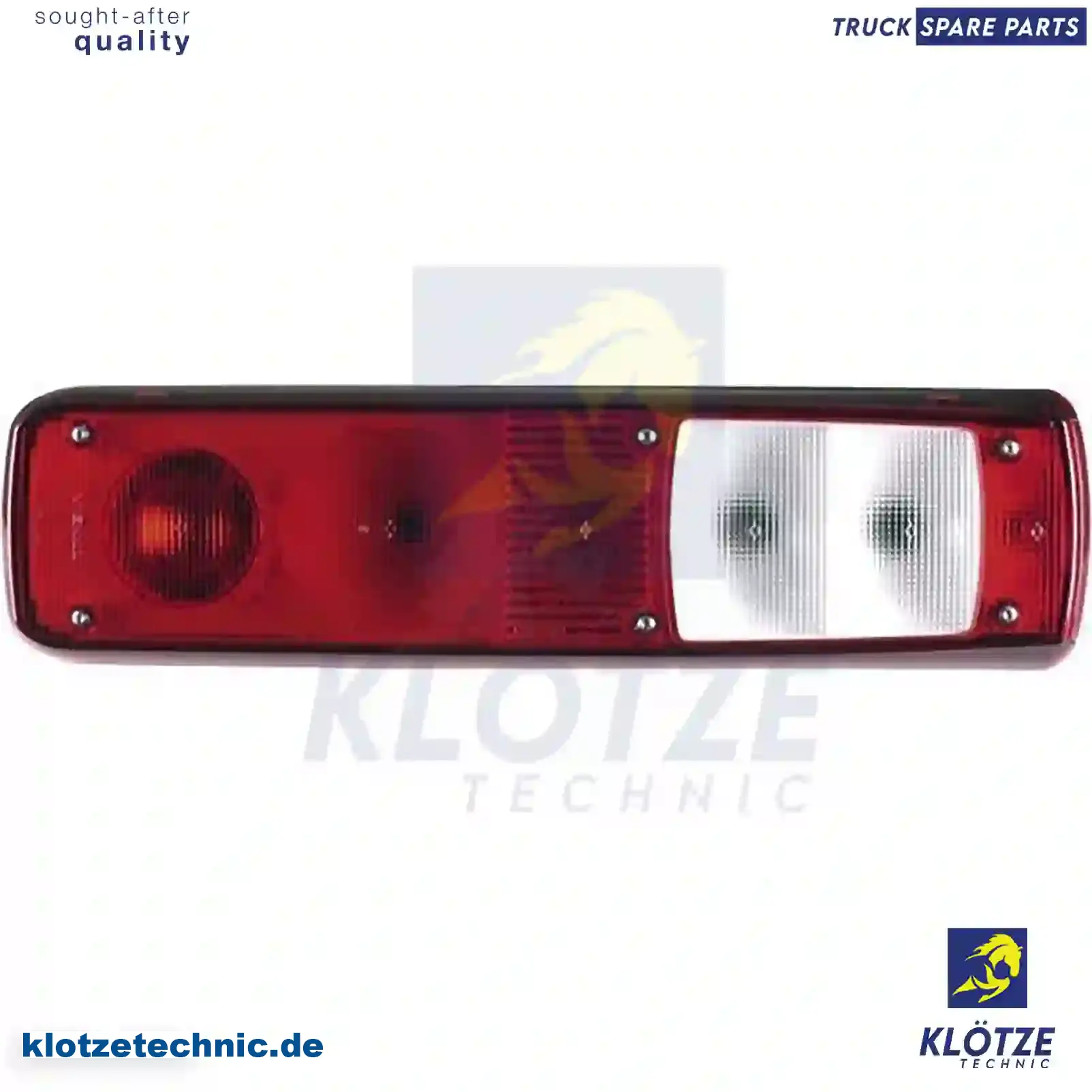 Tail lamp, right, with reverse alarm, 7420769777, 7420802353, 20769777, 20802353, ZG21065-0008, || Klötze Technic