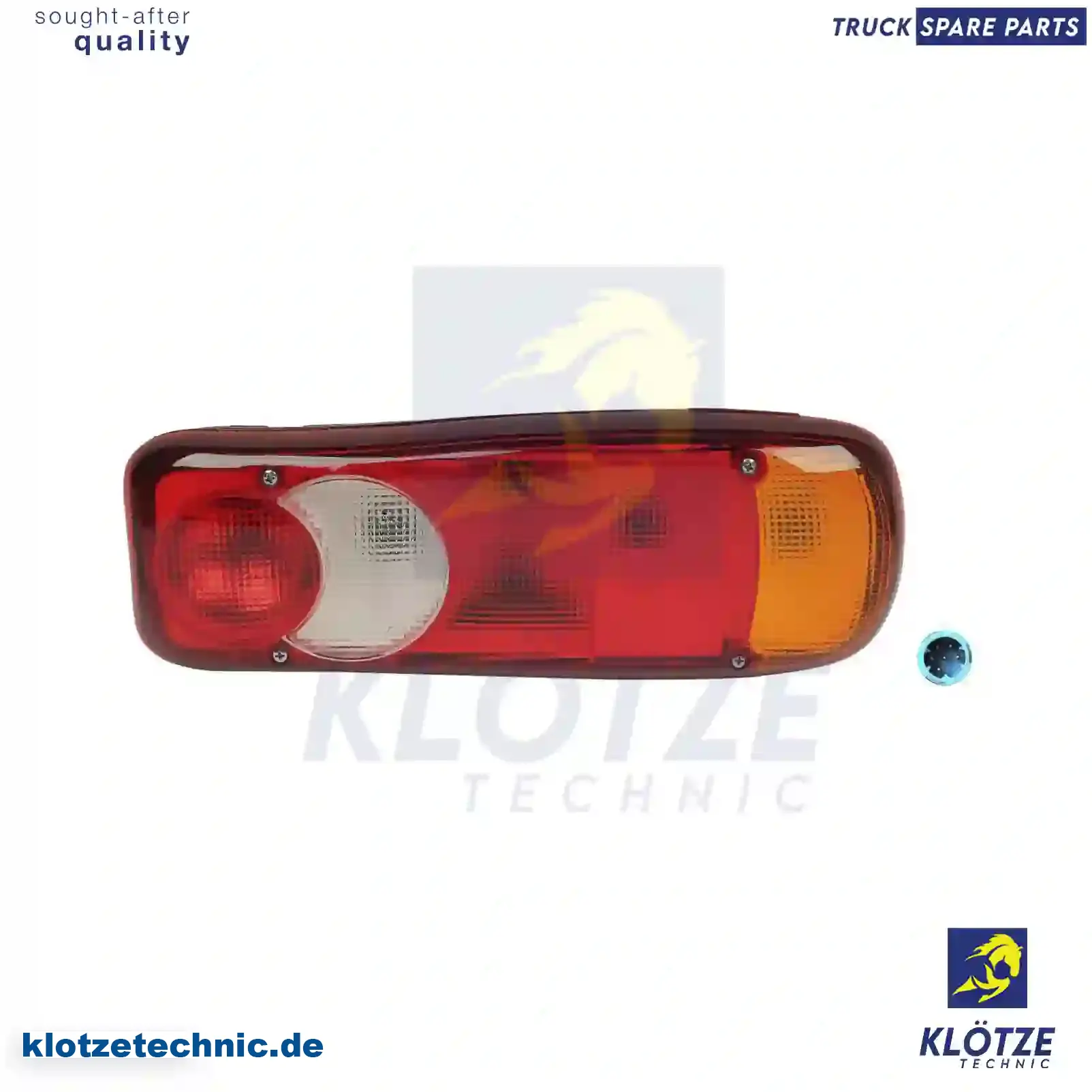 Tail lamp, right, 5001846848, 7420862041, 20769784, ZG21040-0008, || Klötze Technic