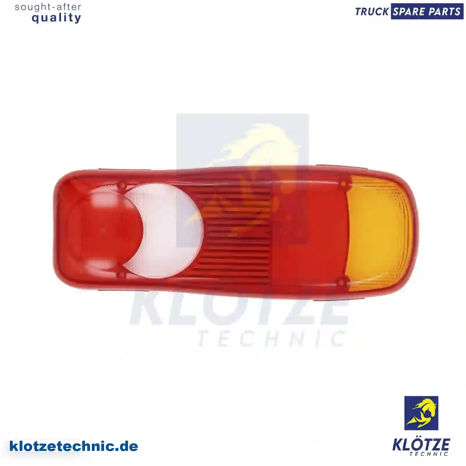 Tail lamp glass, 1451482, 5001847153, 7484553916, 20537280, 84553916, ZG21082-0008 || Klötze Technic