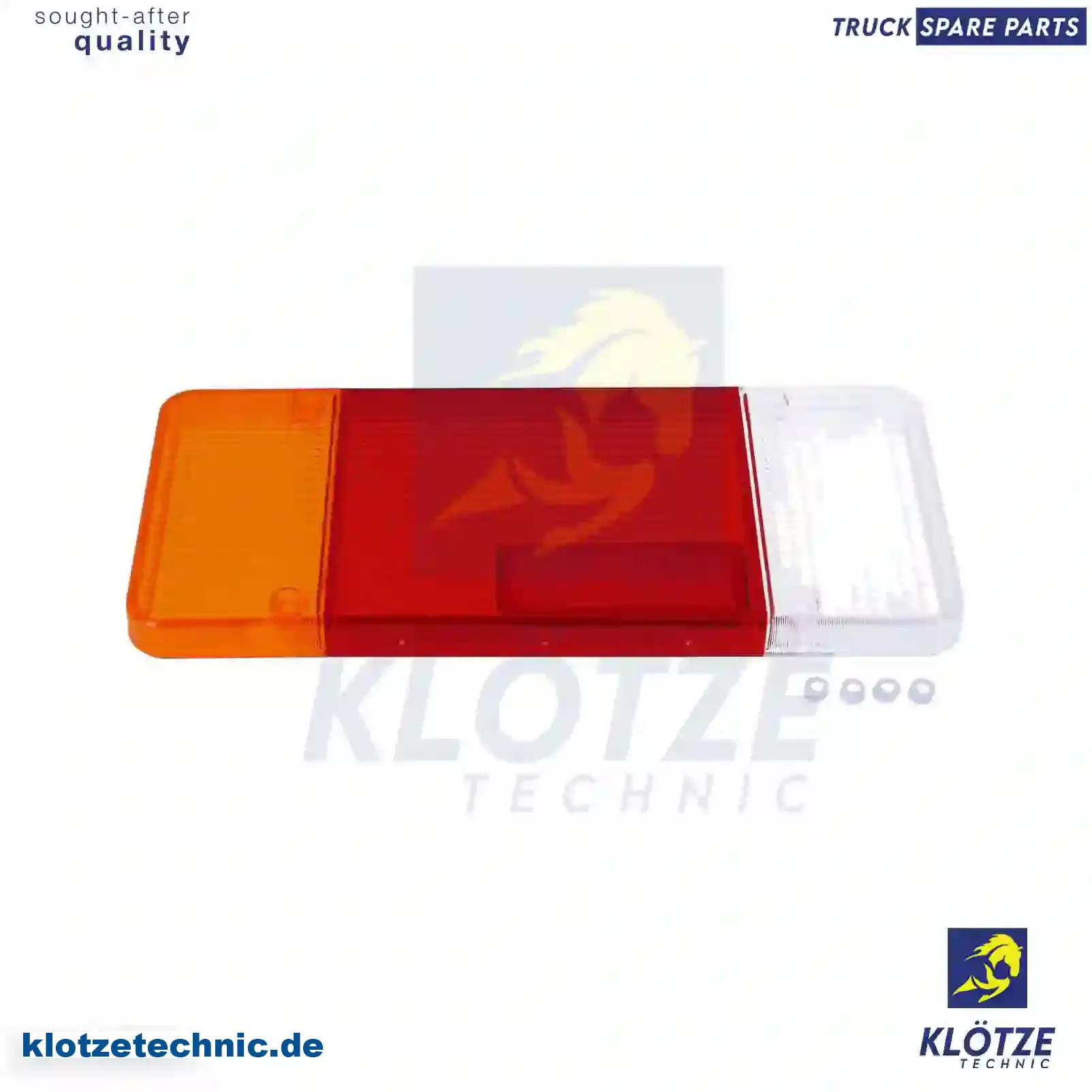 Tail lamp glass, left, [] || Klötze Technic