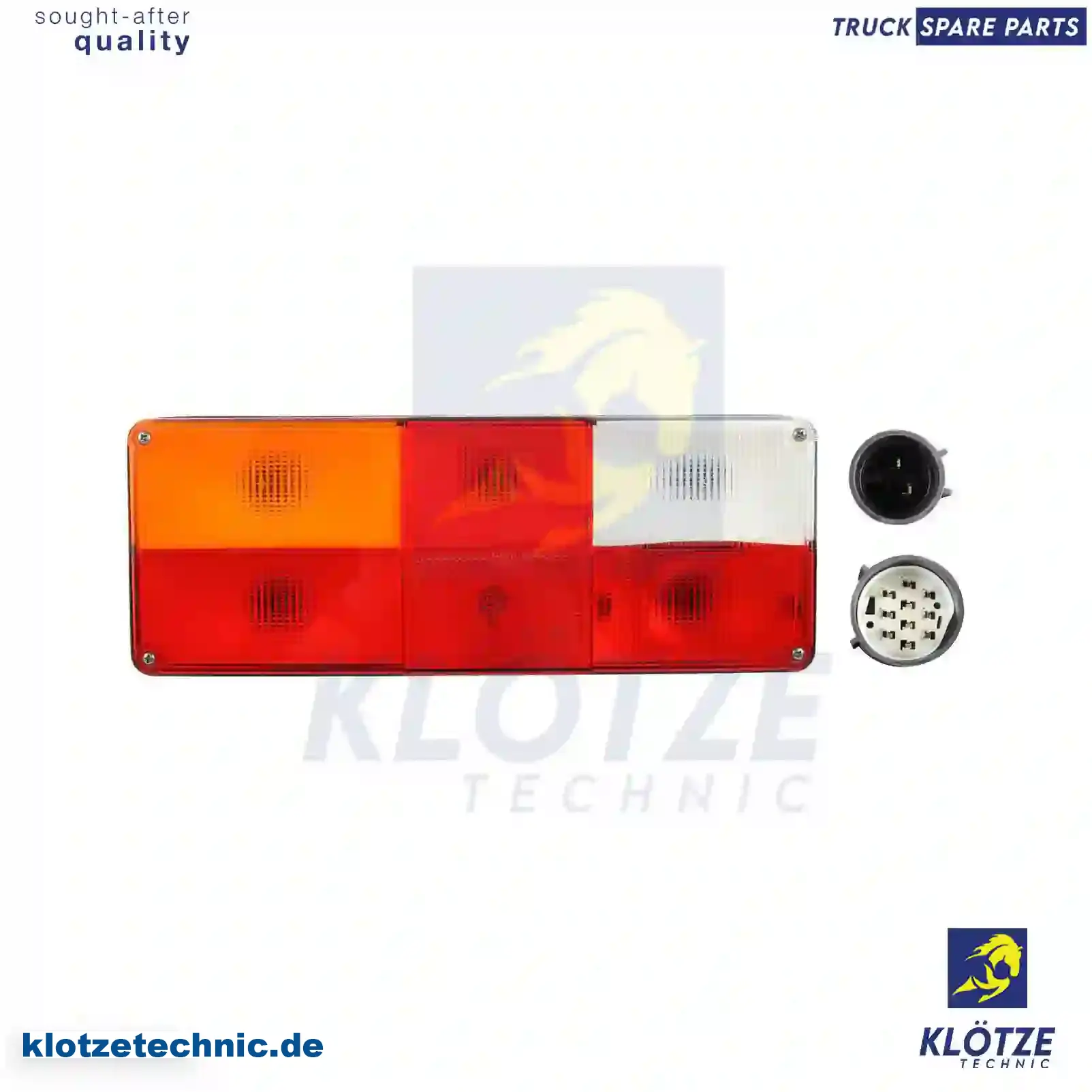 Tail lamp, left, 98428489, 98453839, 98453848 || Klötze Technic