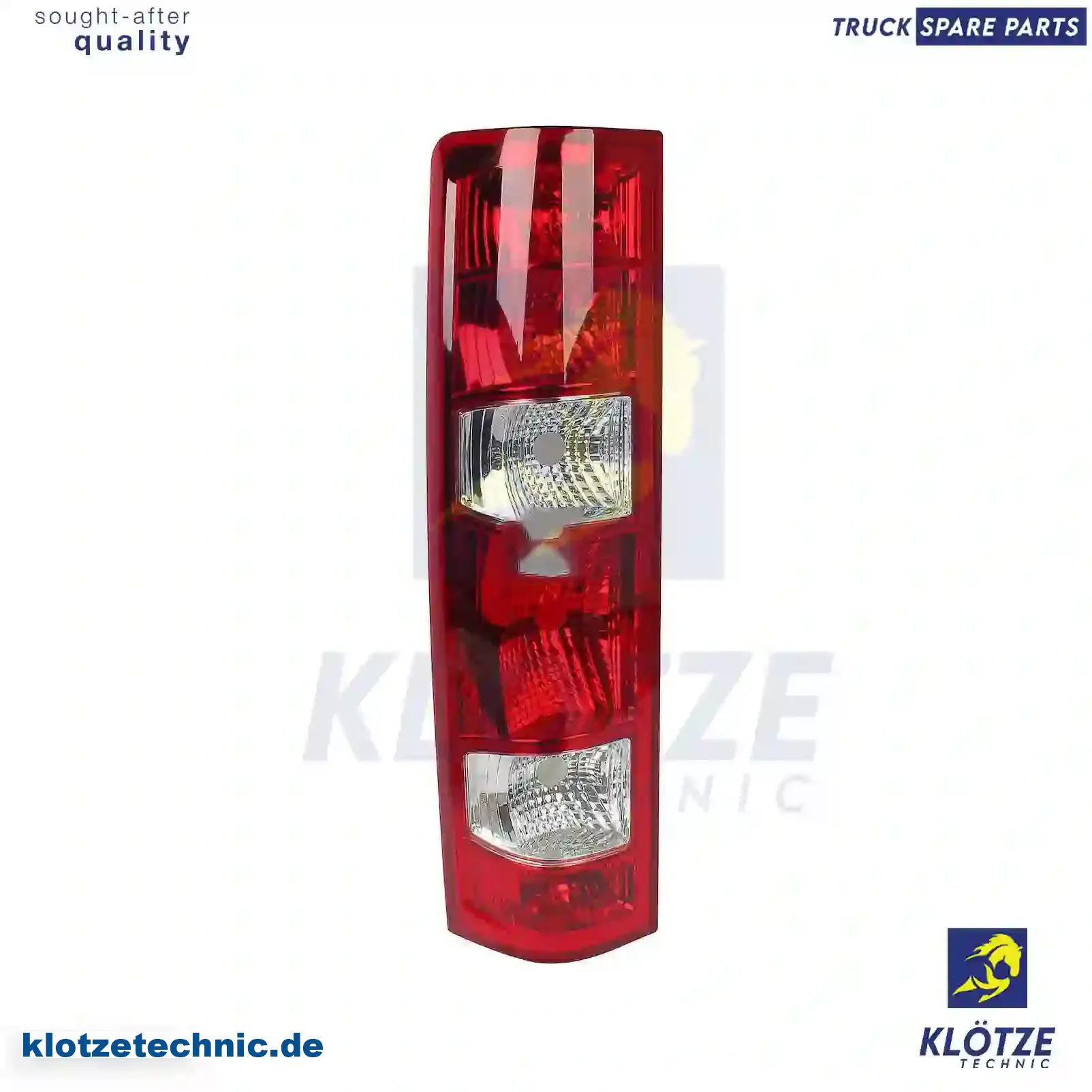 Tail lamp, left, 69500591, ZG21012-0008 || Klötze Technic