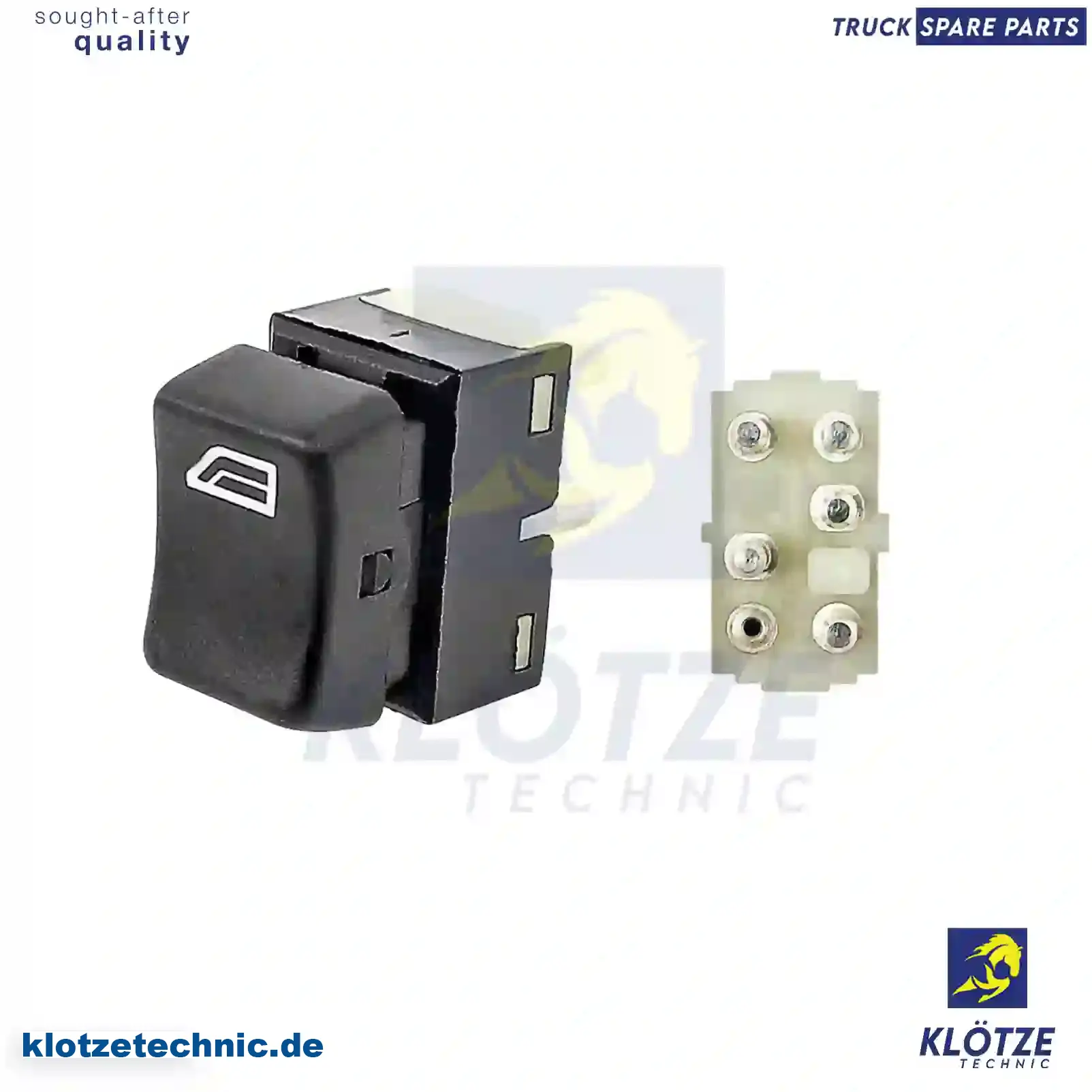 Switch, window regulator, 1307898, 1347063, 3944085, ZG20190-0008 || Klötze Technic