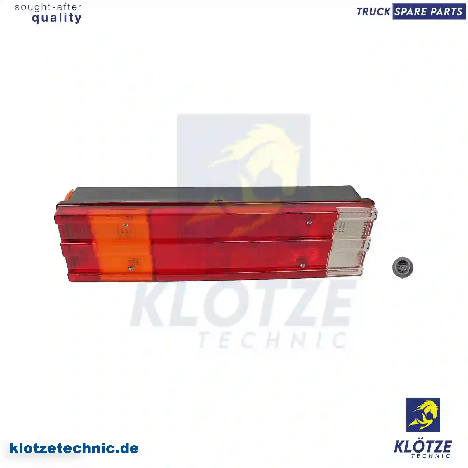 Tail lamp, right, 1522387, 0025449703, 0035445503, 0035445703, 6865440203, ZG21043-0008 || Klötze Technic