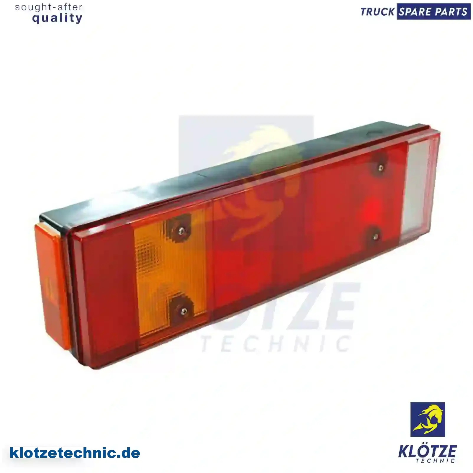 Tail lamp, right, without bulb, 504094705, 99463242, , || Klötze Technic