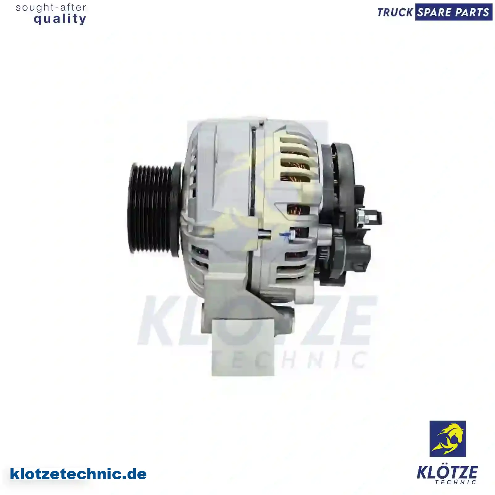 Alternator, 0111548702, 0131544102, , || Klötze Technic