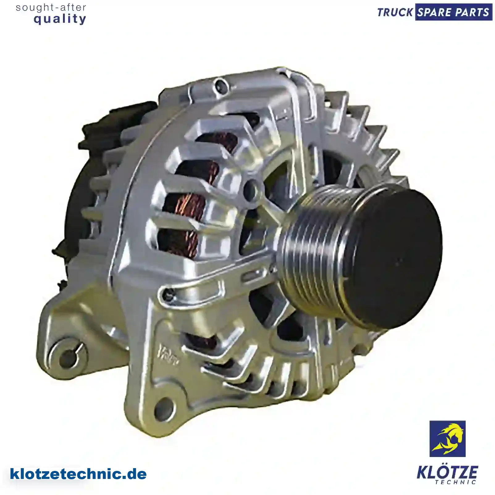 Alternator, 1608840980, 5705KP, 504280012, 51787165, 5801526032, 504280012, 51787165, 5801526032, 1608840980, 5705KP, 68187440AA || Klötze Technic