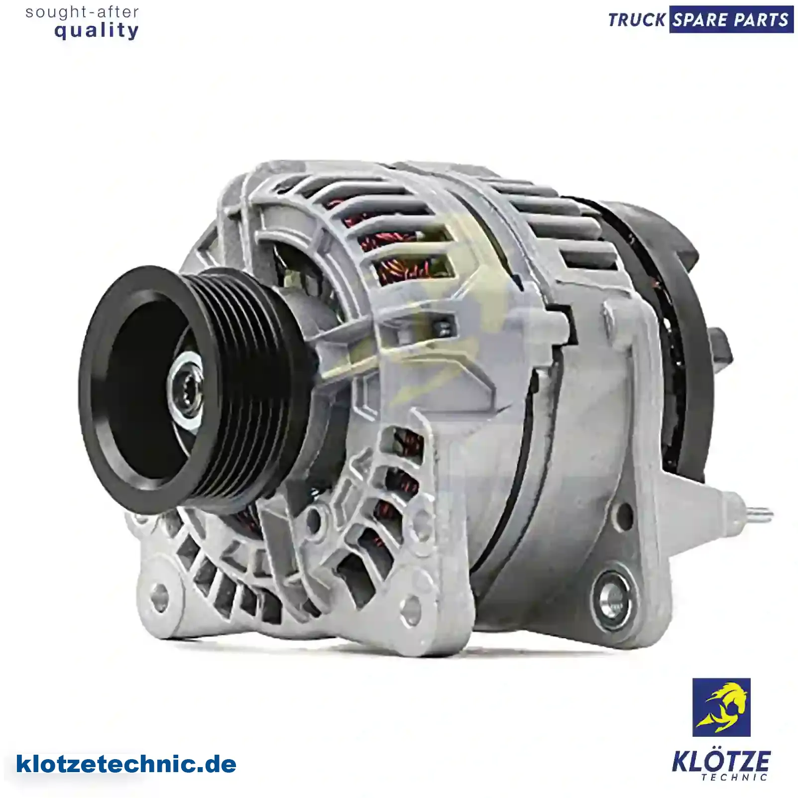 Alternator, 1516499, 1516499A, 1516499R, 23100-69T61, 038903018, 038903023T, 074903025M, 038903018, 038903023T, 038903025M, 074903025M || Klötze Technic