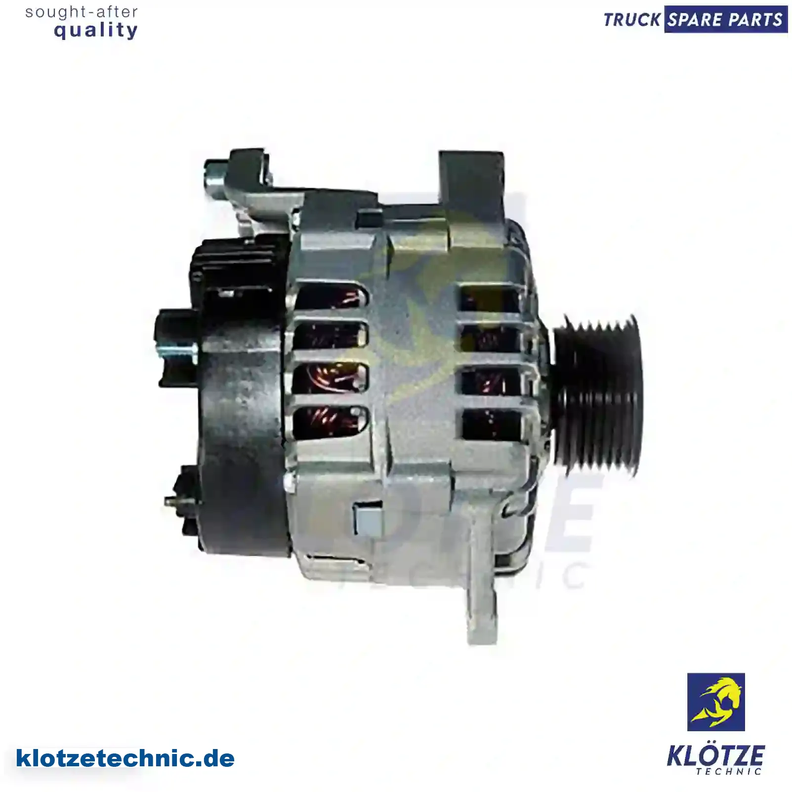 Alternator, 5702C0, 5702C1, 5705AF, 5705C0, 5705C1, 5705EV, 500371244, 500371244, 71723395, 500371244, 5702C0, 5702C1, 5705AF, 5705C0, 5705C1, 5705EV || Klötze Technic