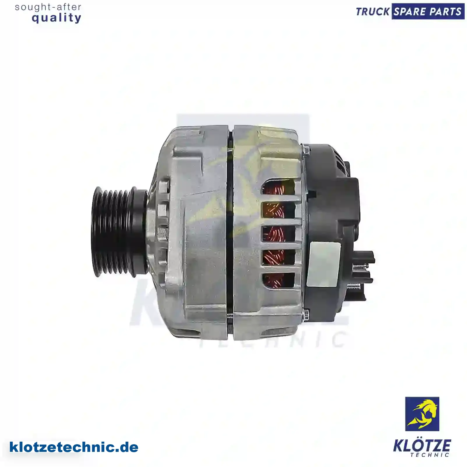 Alternator, 5702A8, 5702A9, 5705A8, 5705A9, 5705AE, 5705ET, 500345767, 500345767, 5702A8, 5702A9, 5705A8, 5705A9, 5705AE, 5705ET || Klötze Technic