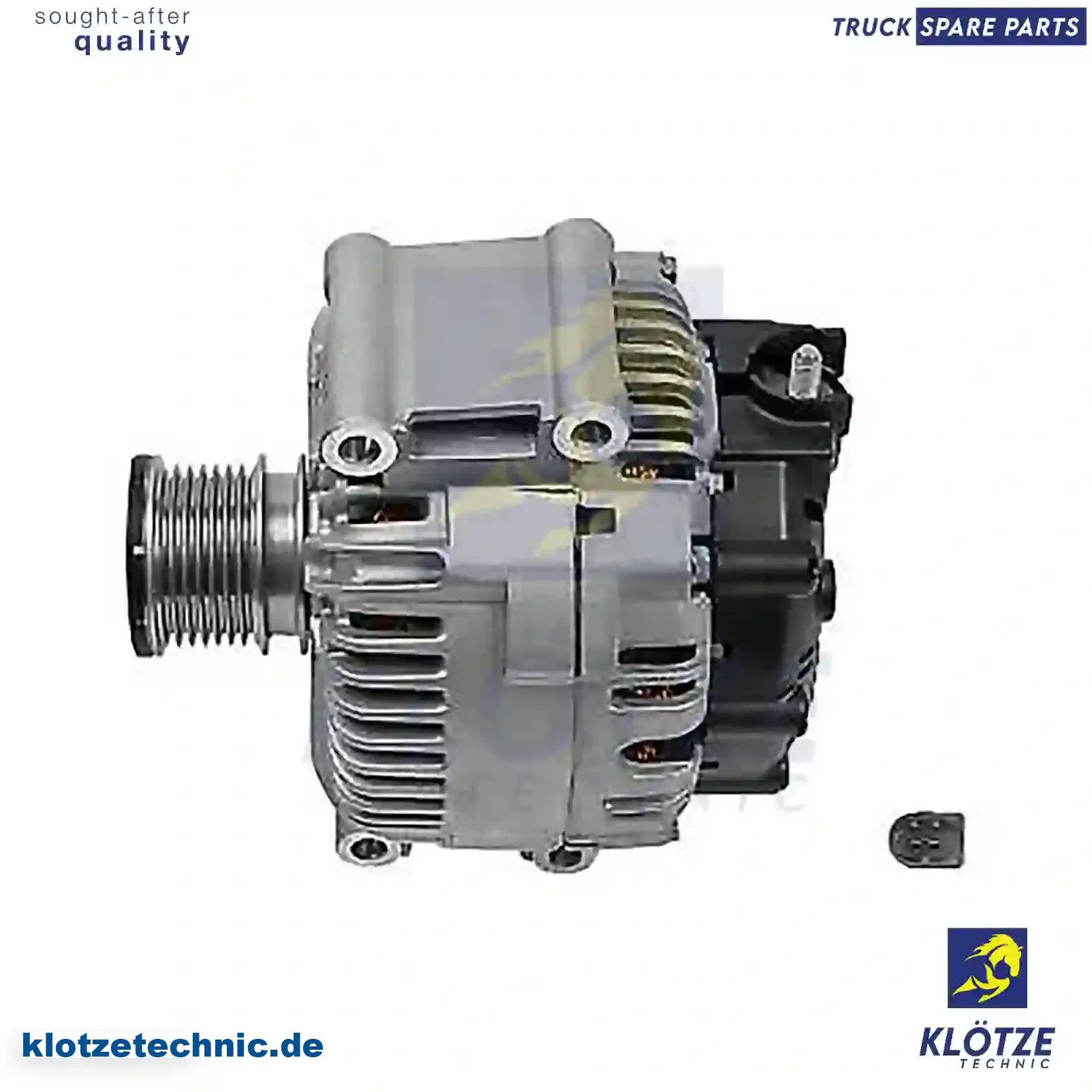 Alternator, 4801250AA, 4801250AB, 4801250AC, K04801250AD, 4801250AB, 4801250AD, 0009062700, 0131546402, 0131547002, 6421540202, 6421540402, 642154040280 || Klötze Technic