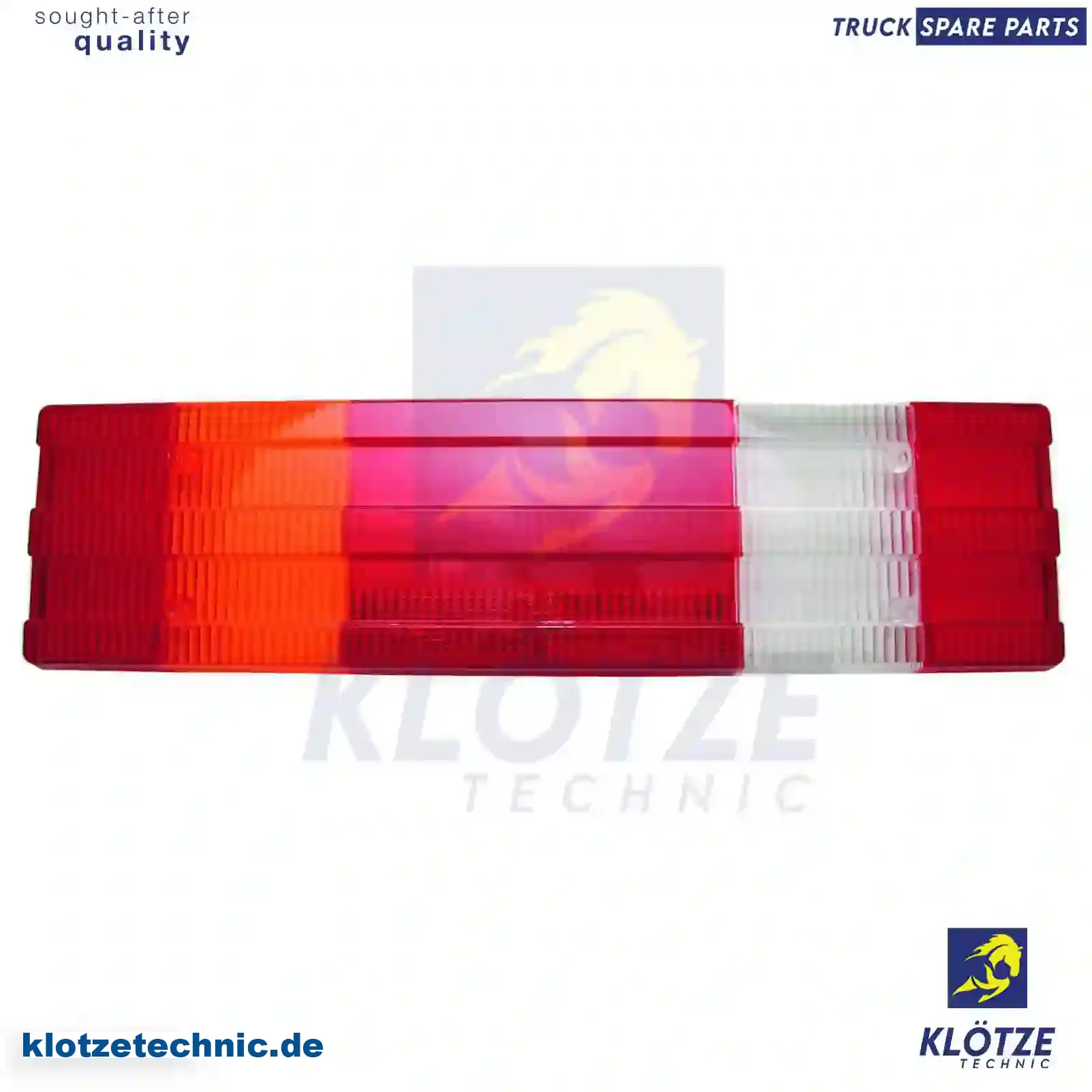 Tail lamp glass, left, 879144, 4040017, 0025441290, 0025441790, 0025443690, 20223985, ZG21087-0008 || Klötze Technic