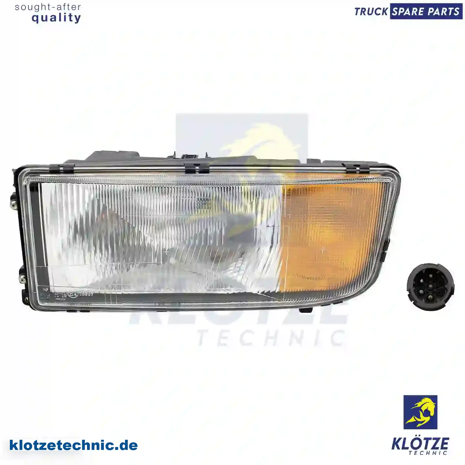 Headlamp, left, without bulbs, 9418202761, 9418205361, , , || Klötze Technic