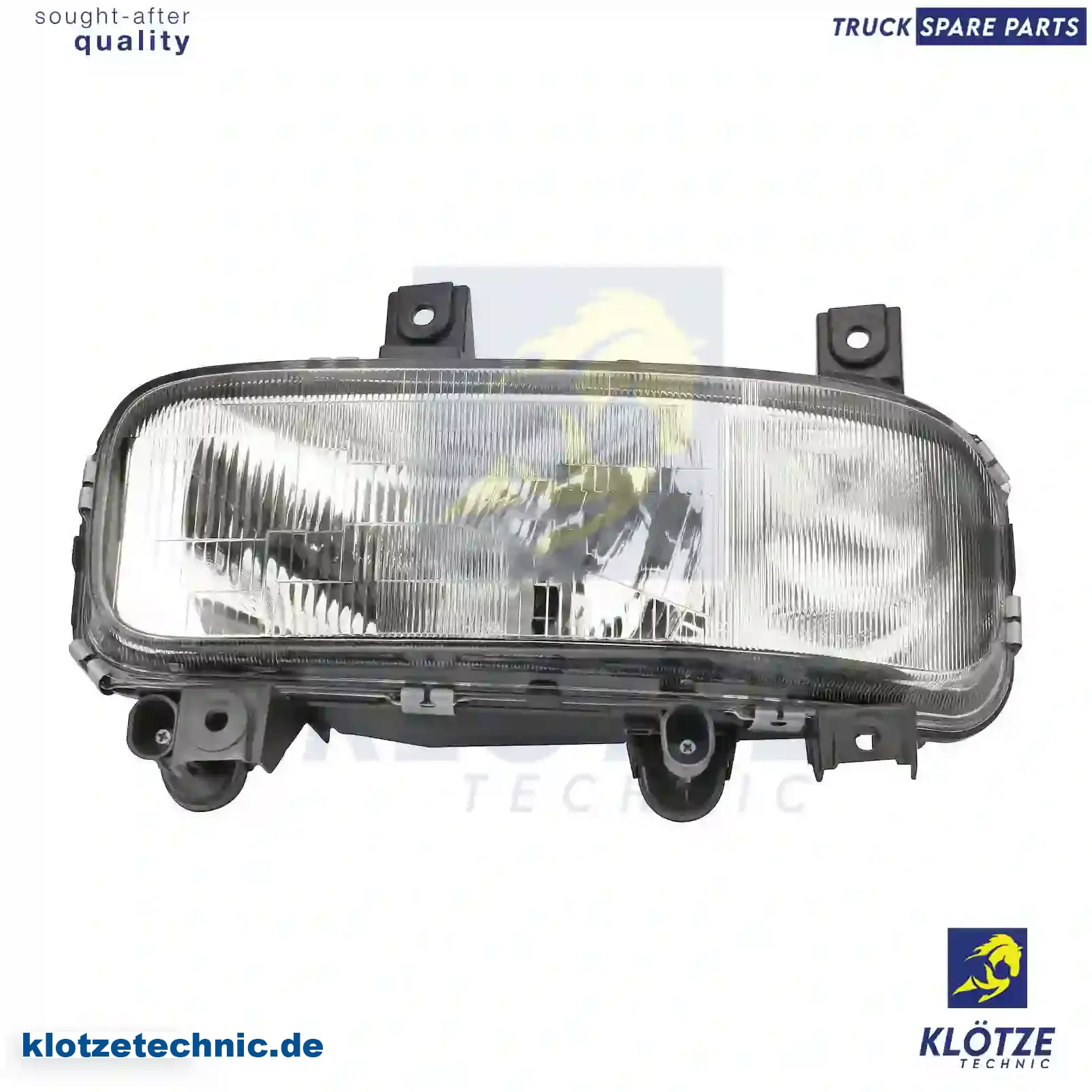 Headlamp, left, without bulbs, 9738200961, , , , || Klötze Technic