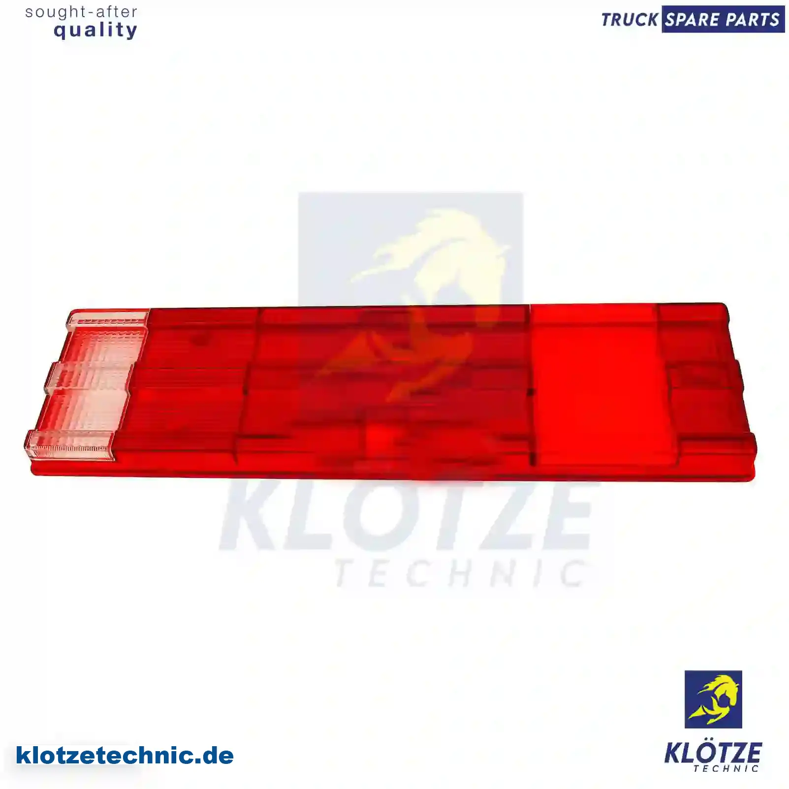 Tail lamp glass, 868217, 0025444790, ZG21078-0008 || Klötze Technic