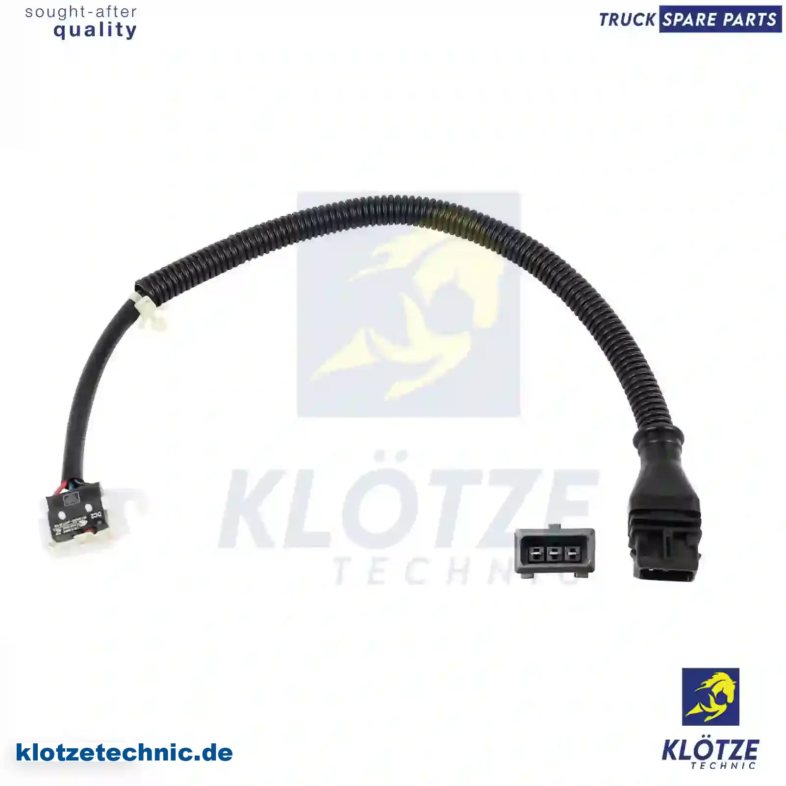 Switch, cabin lock, 0045459014, ZG20979-0008 || Klötze Technic