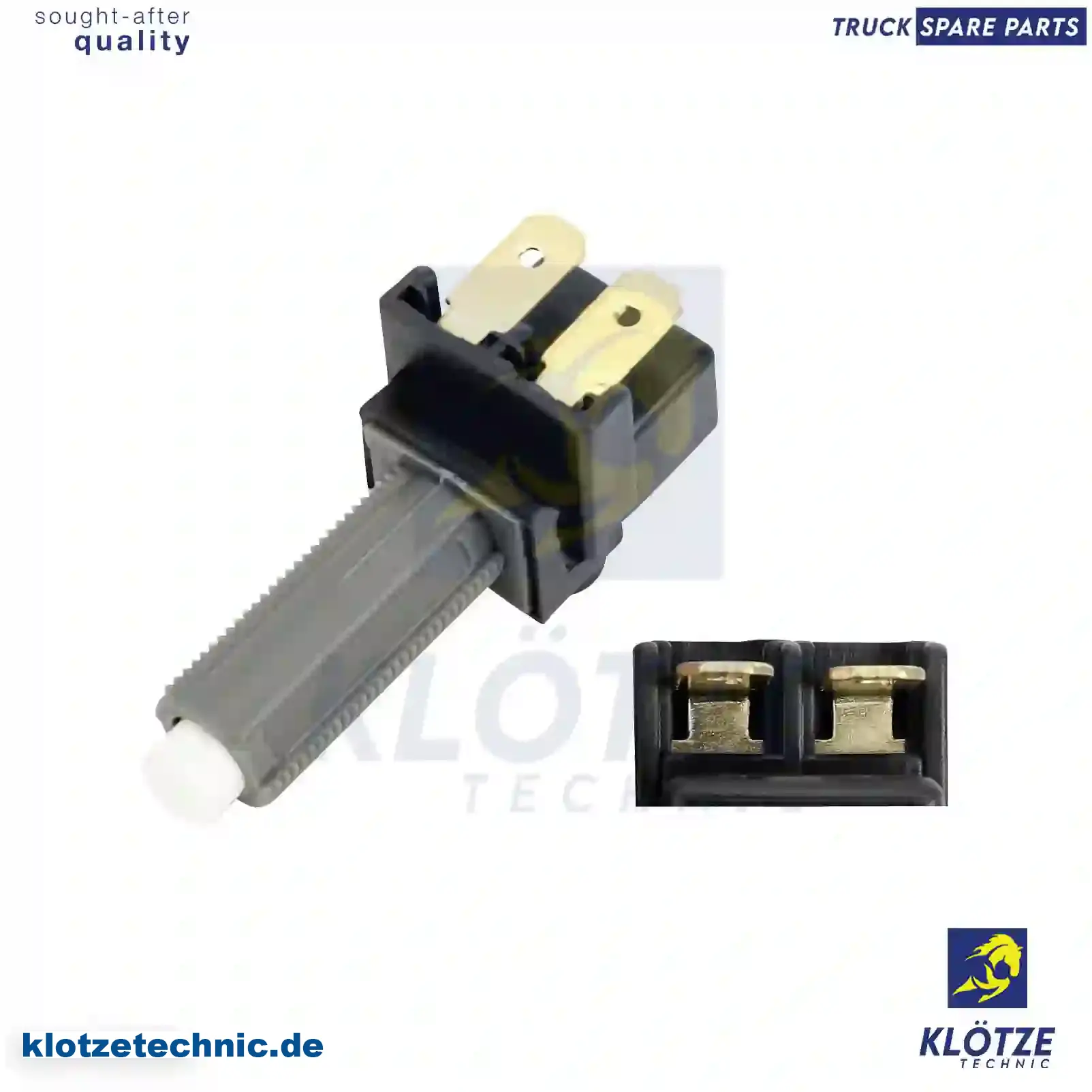 Brake light switch, 0015452409, 0015452409, ZG20293-0008 || Klötze Technic