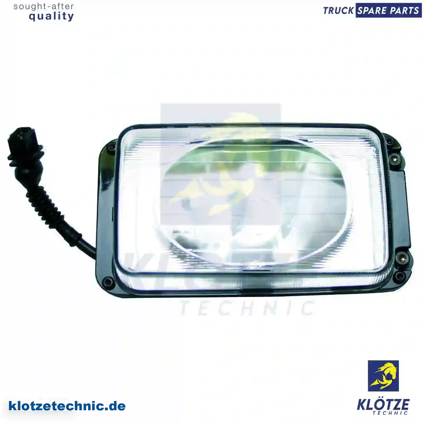 High beam lamp, left, 0028207656, 0028208456, || Klötze Technic