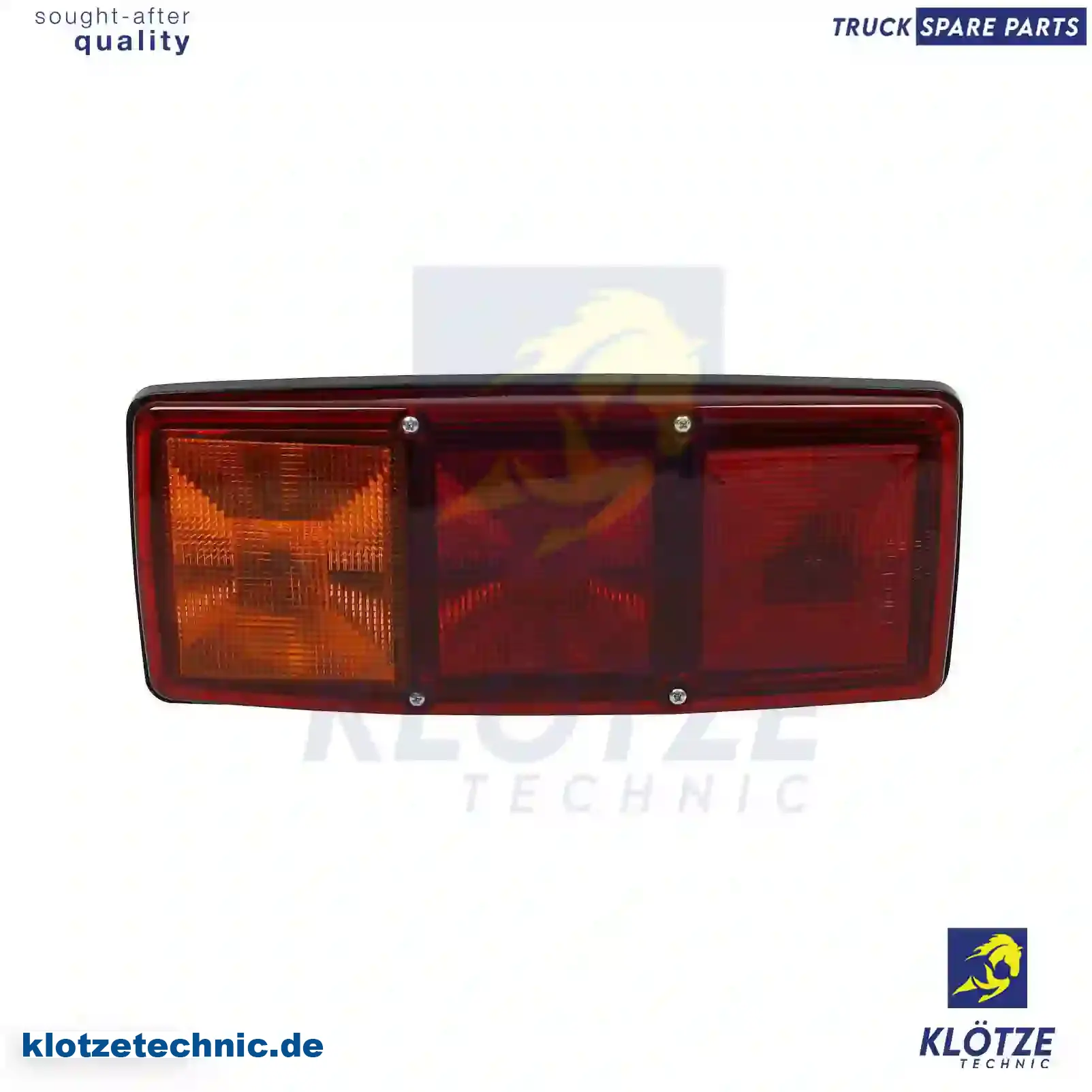 Tail lamp, left, without bulbs, 0000220208, 0882011, 882011, 42013060, LSX0118801, LSXD072003, LSXD072004, LSXD118801, 00769692, 42013057, 42013060, 769693, 4001012, 79298, 0924603, 81252256103, 04401310, 19649040, 0015446903, 0015447003, 0015448003, 0015448303, 0025405570, 0025440203, 0025440303, 060503, 060767, 061727 || Klötze Technic