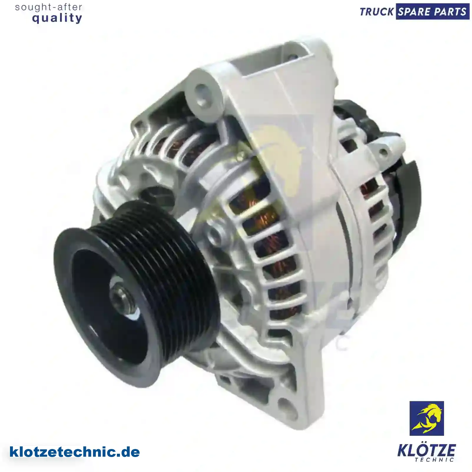 Alternator, 0111548602, 0131542802, , || Klötze Technic