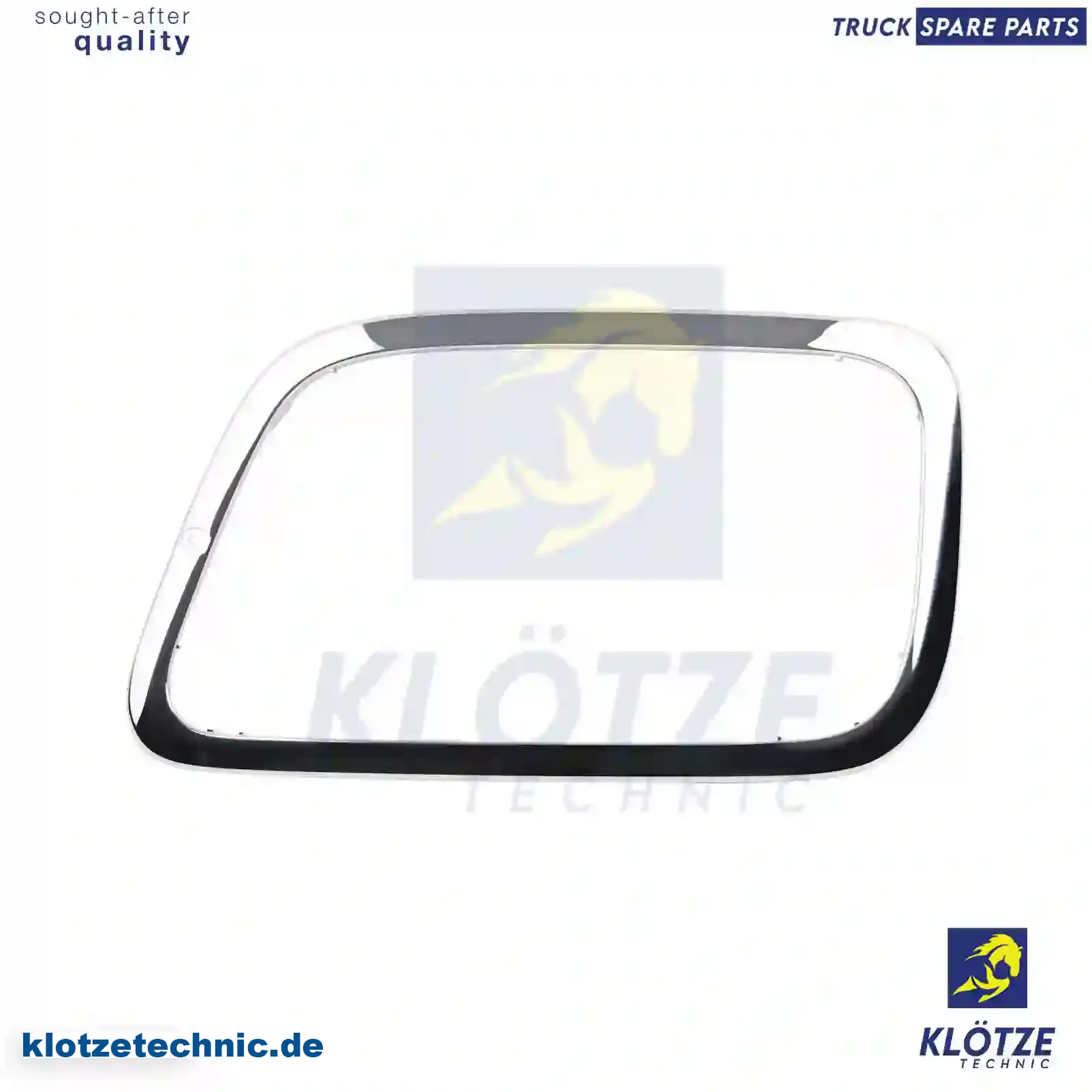 Lamp frame, left, silver, 9438260259, ZG20067-0008 || Klötze Technic