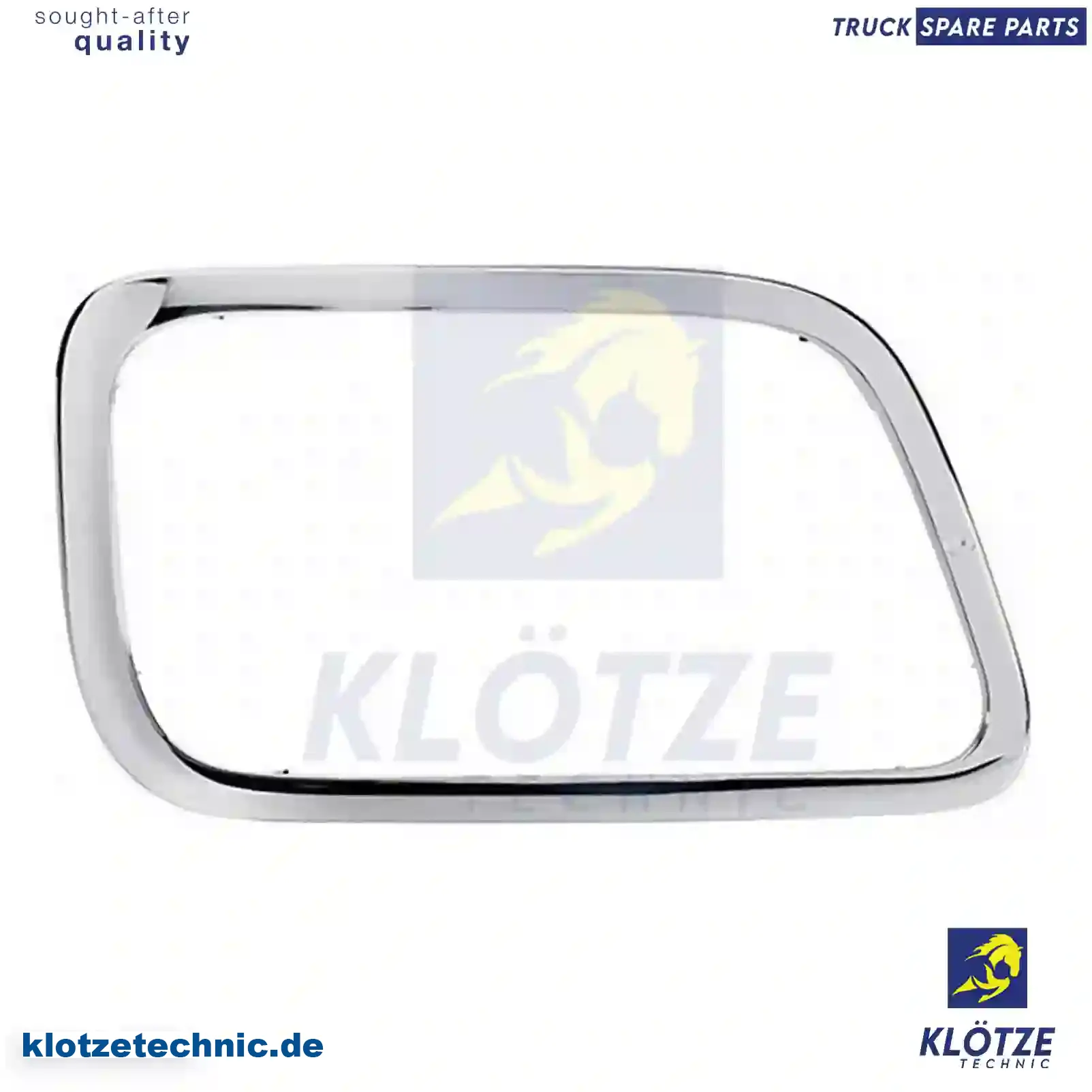 Lamp frame, right, silver, 9438260359 || Klötze Technic