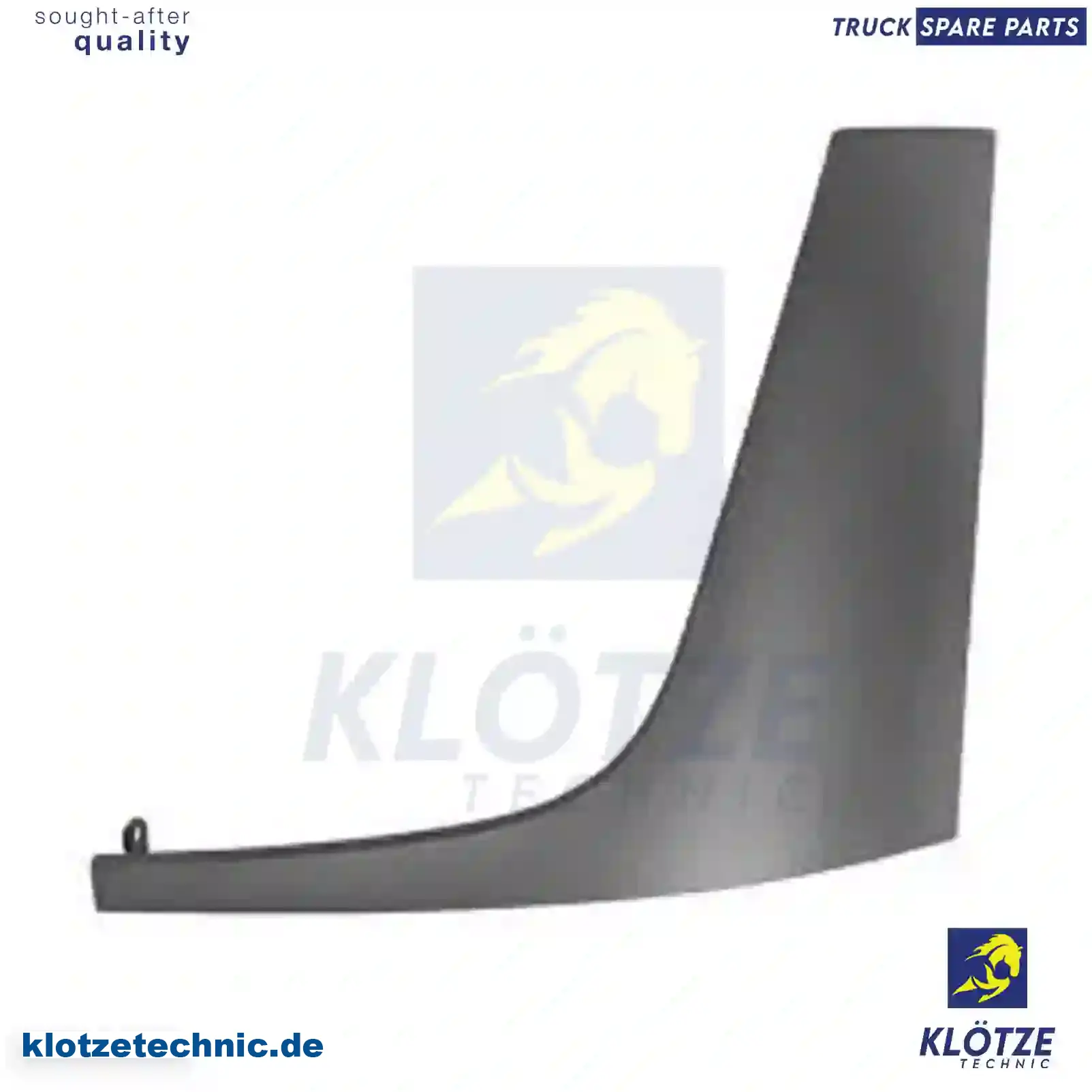 Lamp cover, right, white, 9608804005, 9608840658, ZG20064-0008 || Klötze Technic