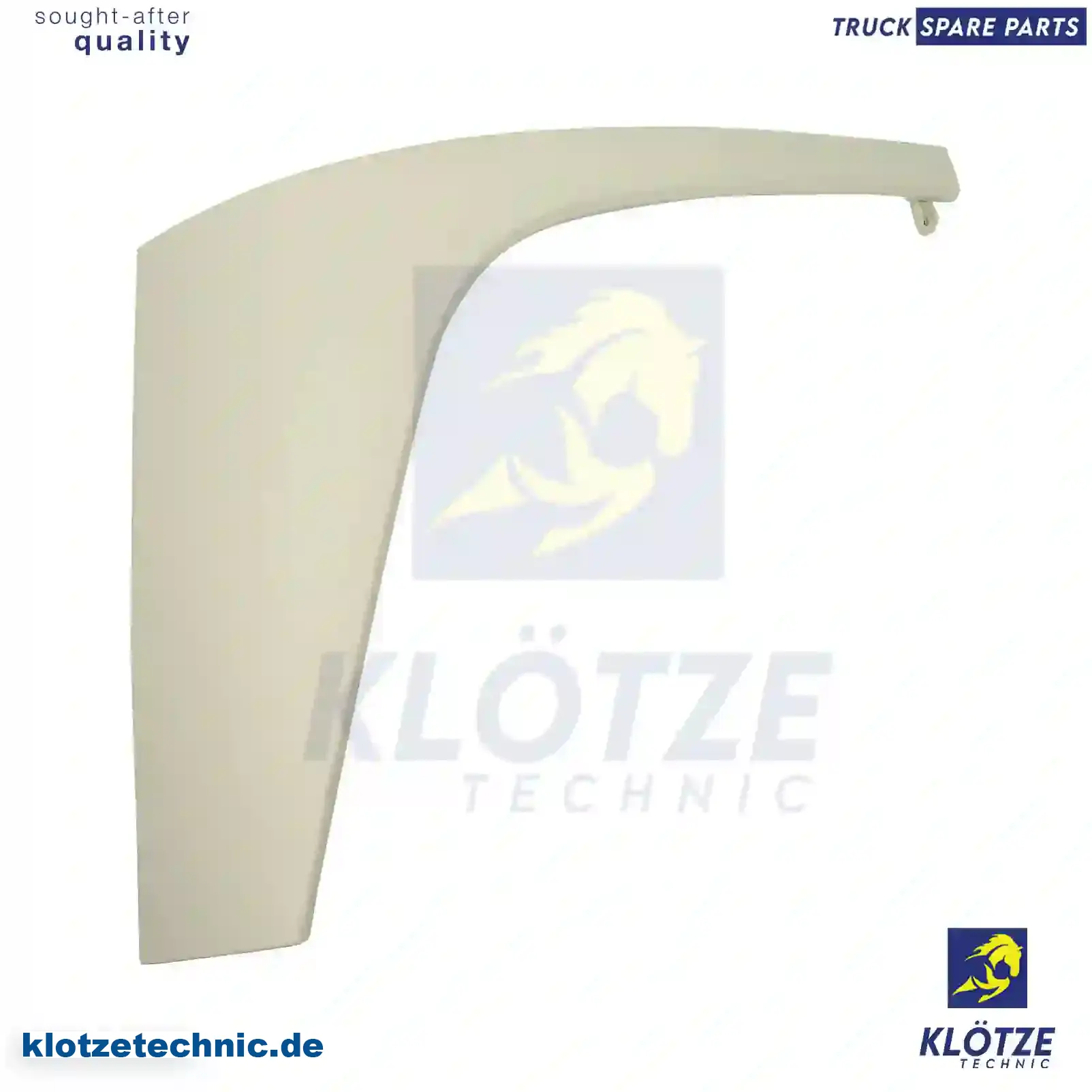 Lamp cover, left, white, 9608803905, ZG20055-0008 || Klötze Technic