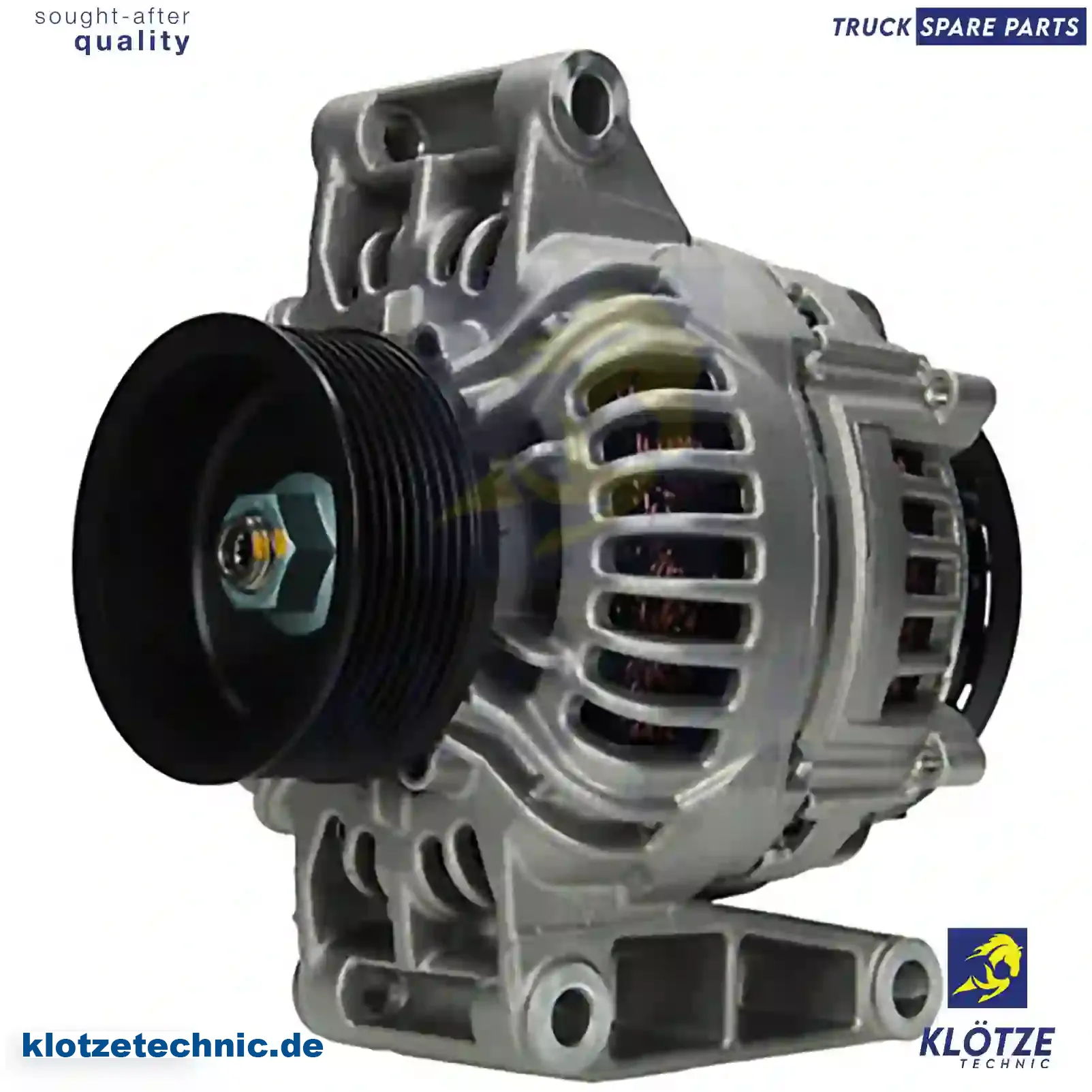 Alternator, 0141549202, 0151540102, 0151540502, 0151541402 || Klötze Technic