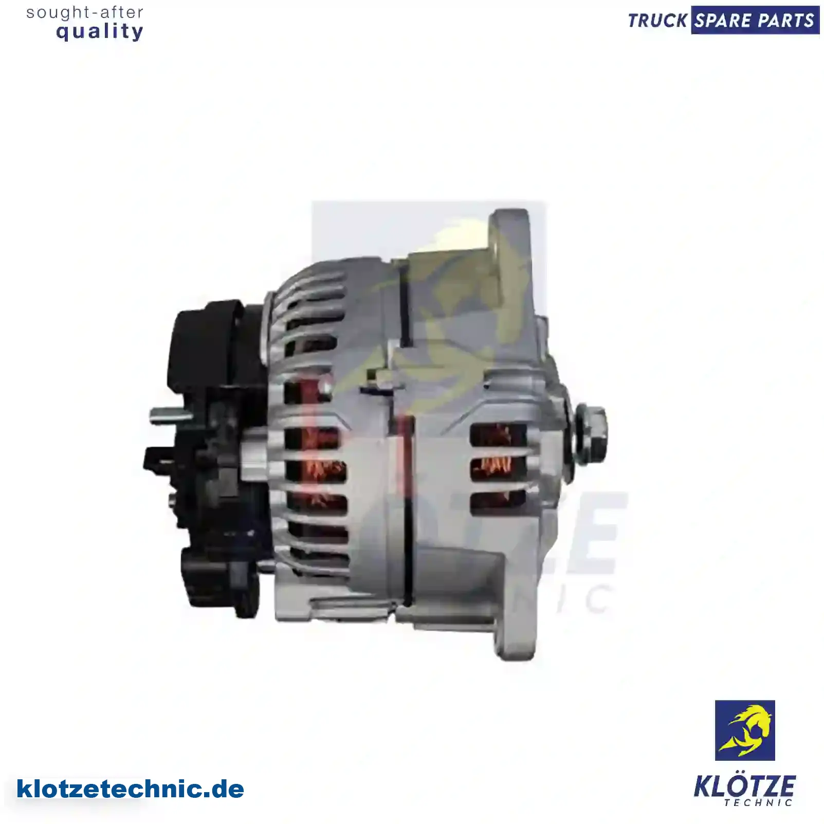 Alternator, 1505350, 00015072 || Klötze Technic