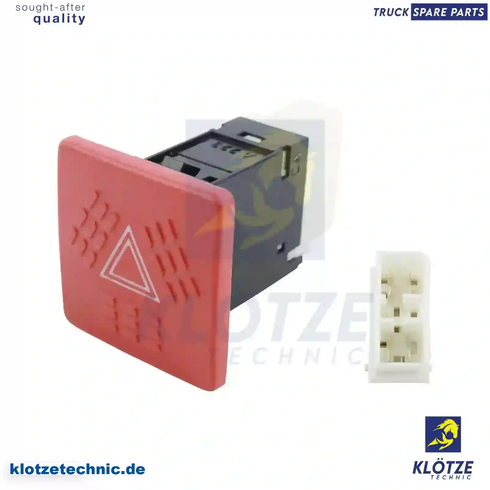 Hazard warning switch, 04840891, 4840891, 500388626, ZG20024-0008 || Klötze Technic