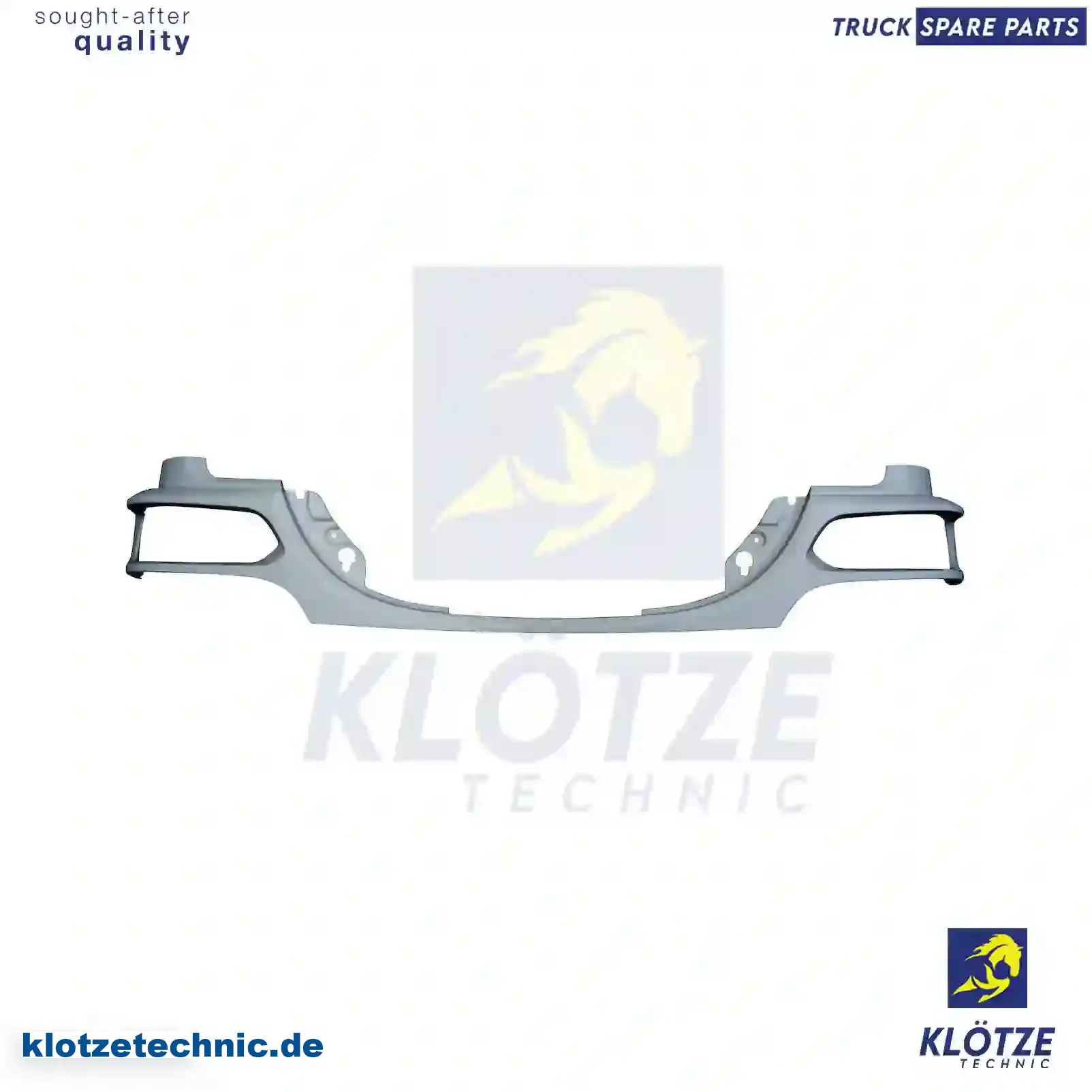 Front panel, white, 1706953 || Klötze Technic